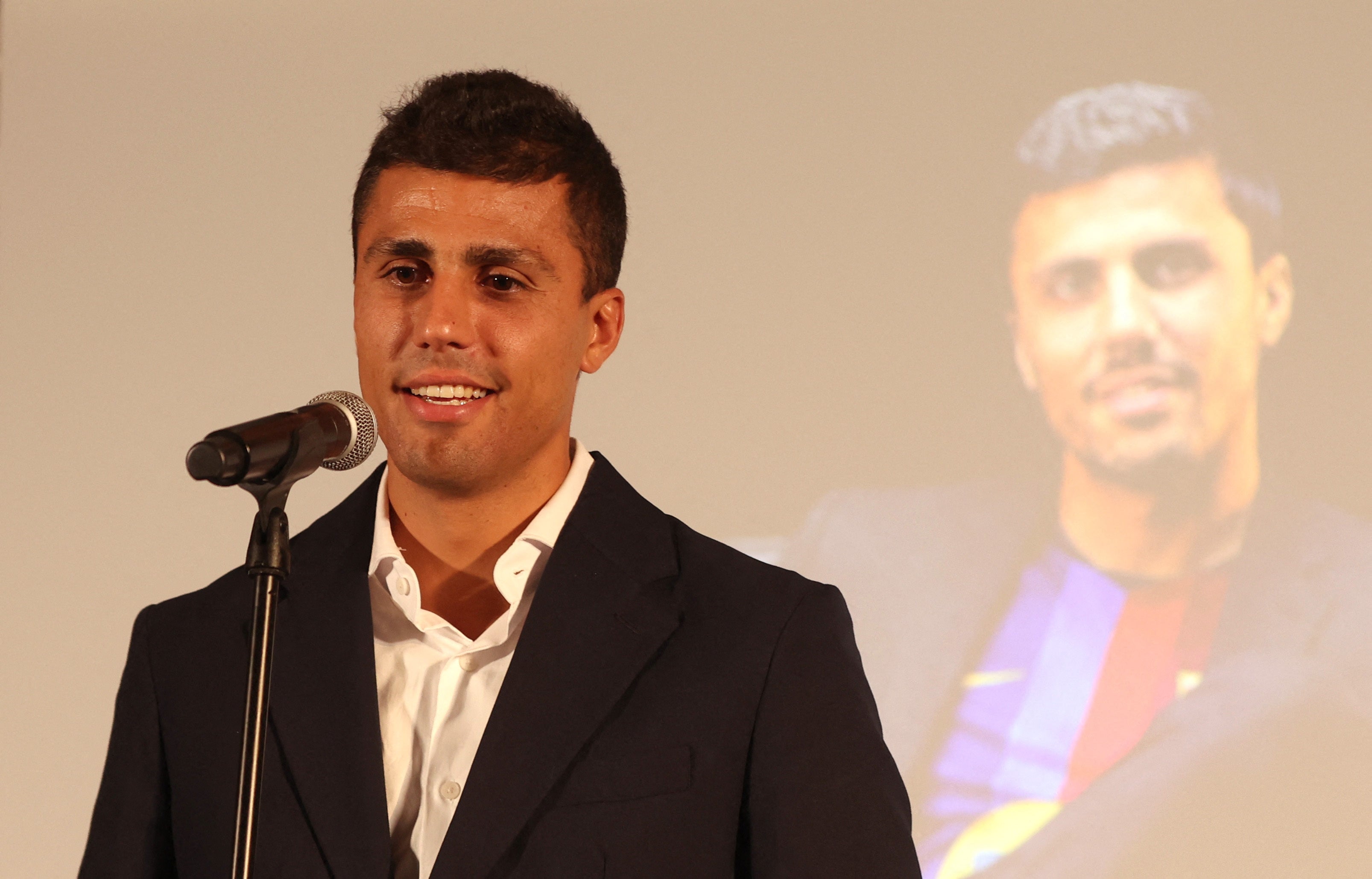 Rodri said ‘playing for Barcelona is a dream come true for me’
