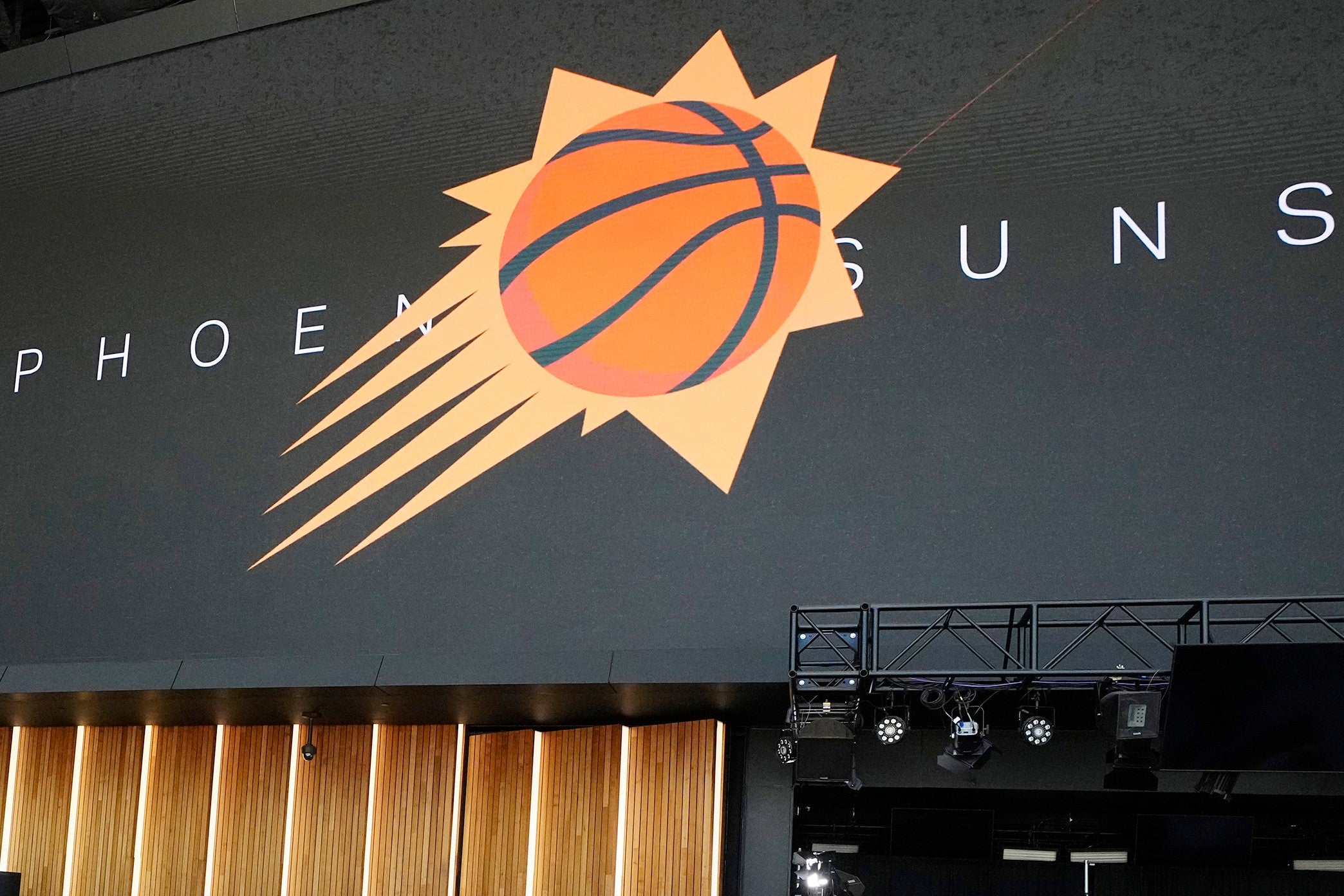 The exterior LED display on Mortgage Matchup Center will measure 226 feet wide by 41 feet tall