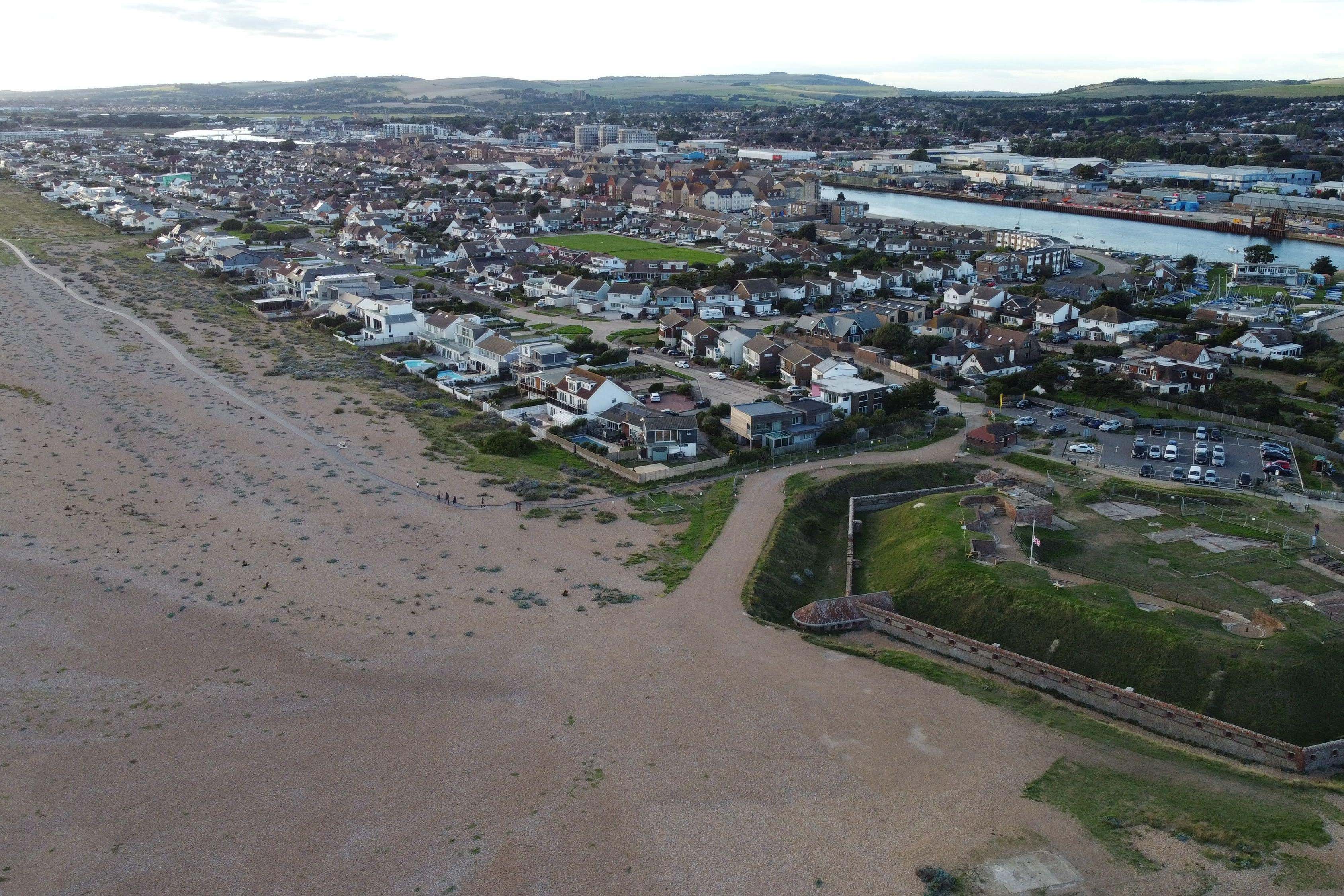 The incident took place near Shoreham Fort (Alamy/PA)