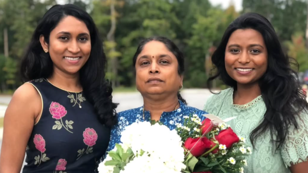 Family handout photo of Venkata Narsamamba Vasamsetty