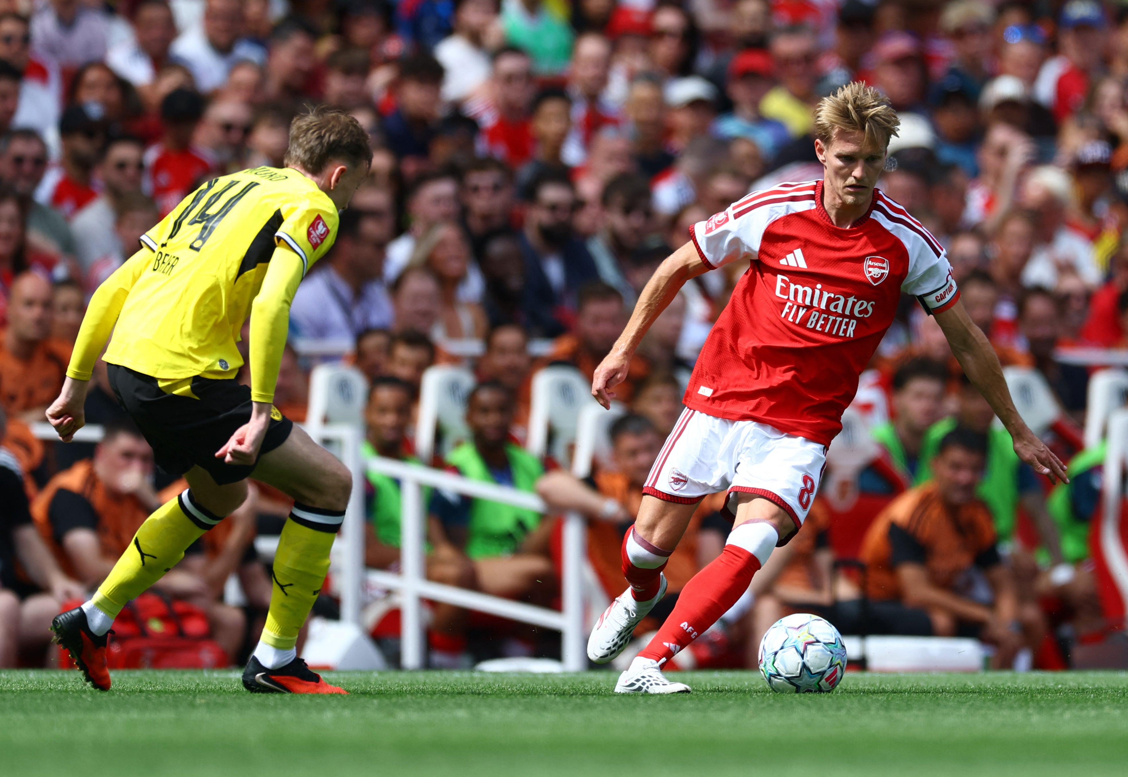 Martin Odegaard is fit again after an injury-hit season and could be one of the main players for the Gunners