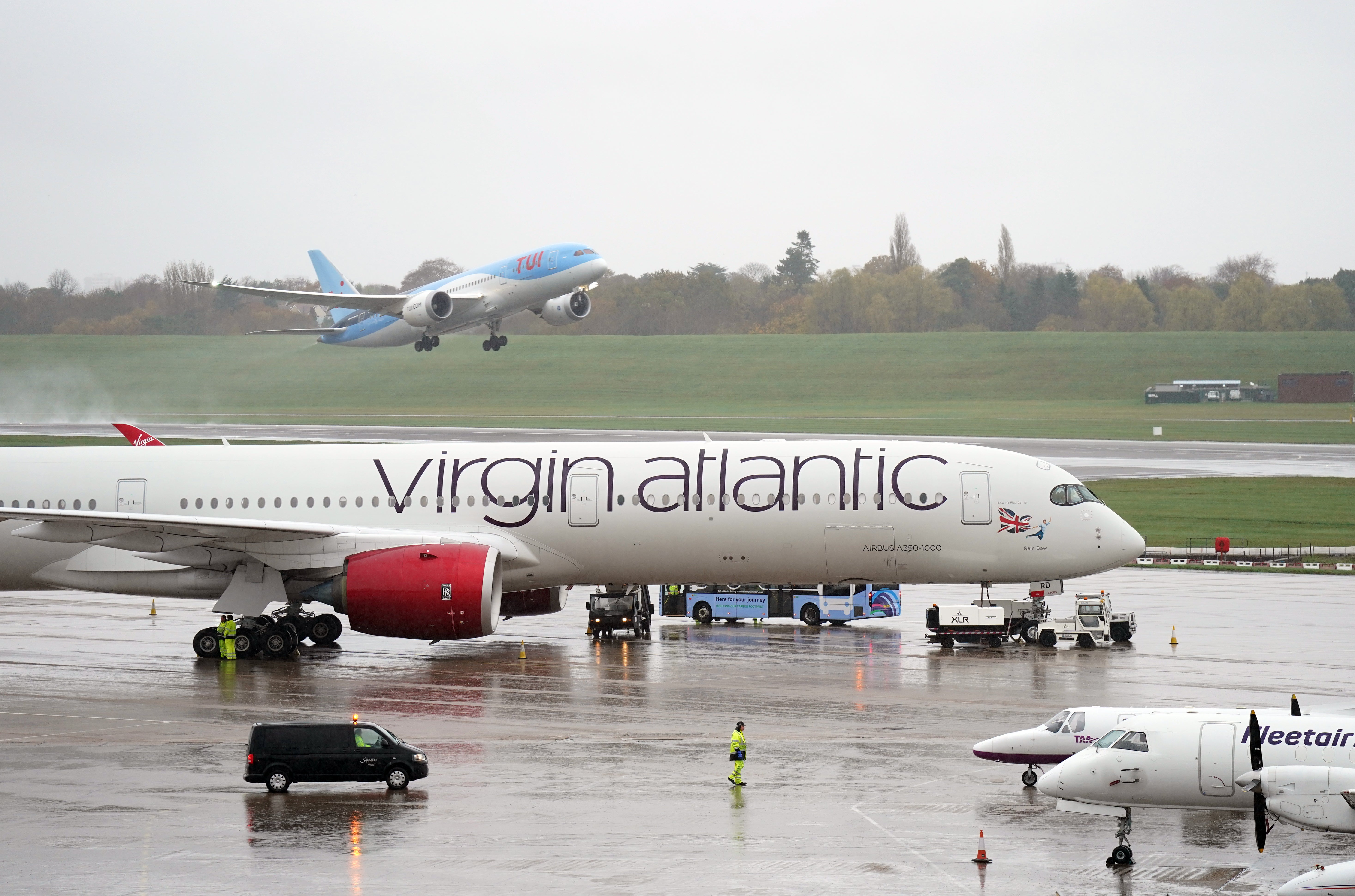 Virgin Atlantic is among those being investigated by the CMA (Joe Giddens/PA)