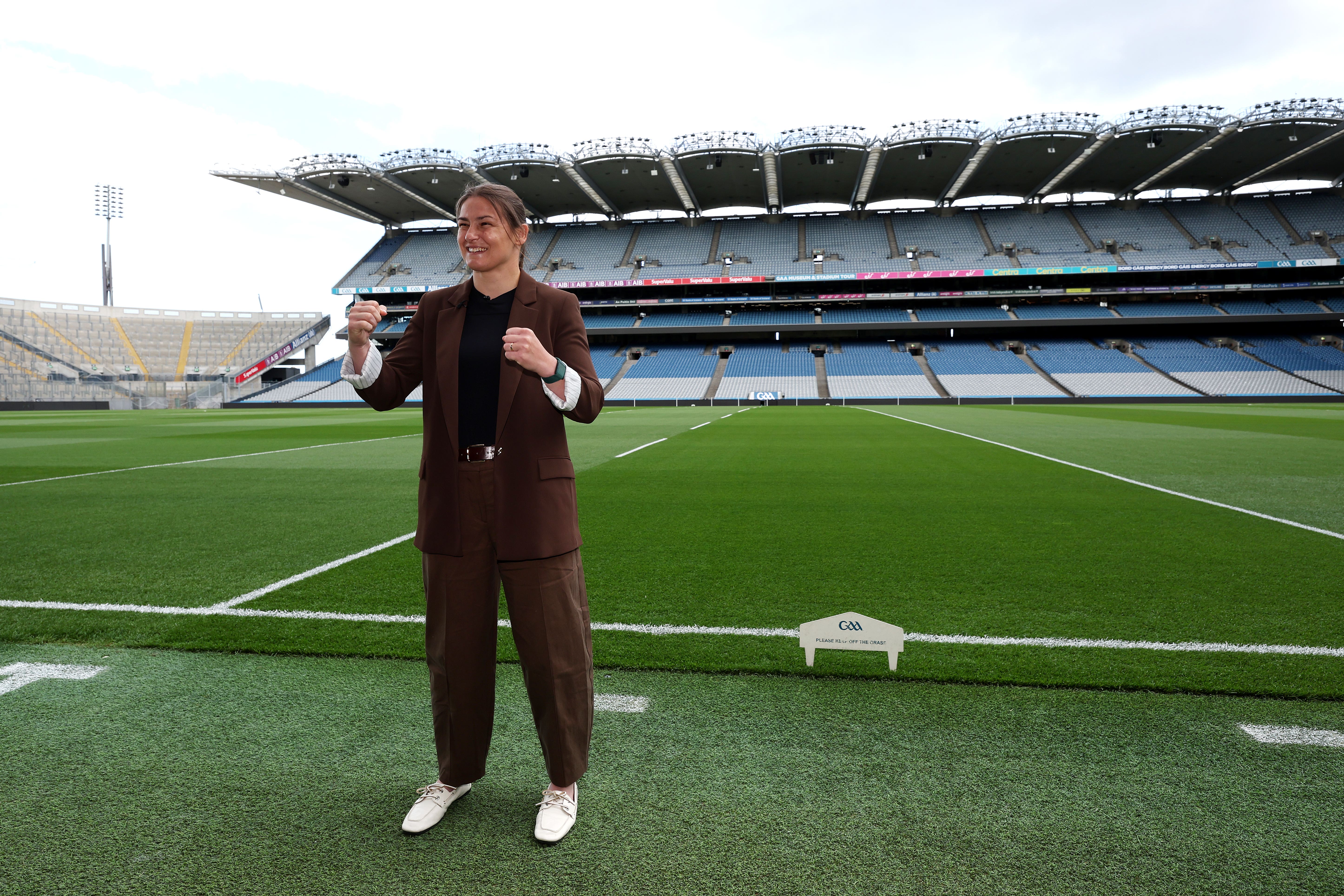 Taylor will finally realise her dream of boxing at Croke Park