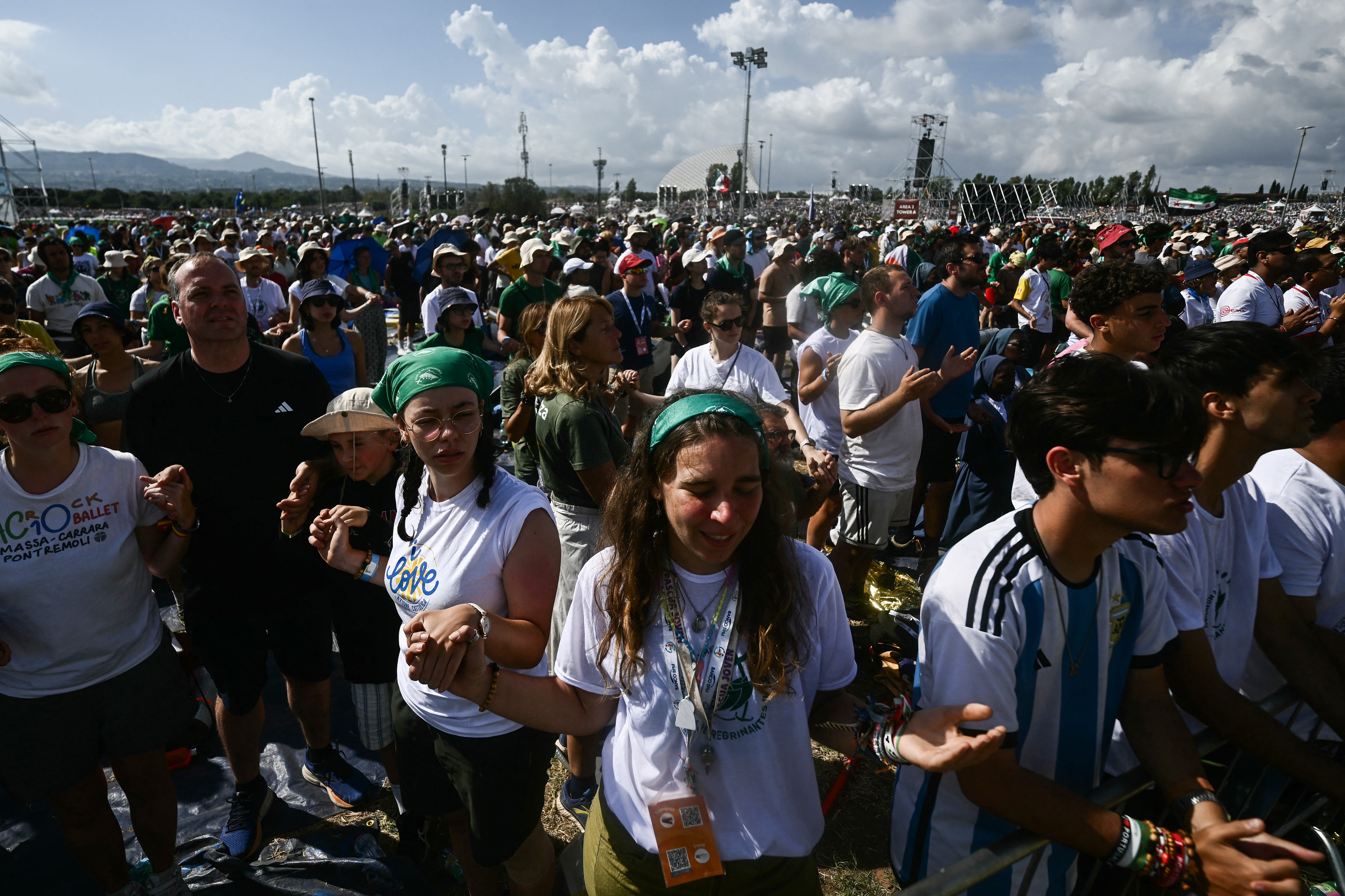 The Pope drew in vast crowds for the Youth Jubilee in Rome