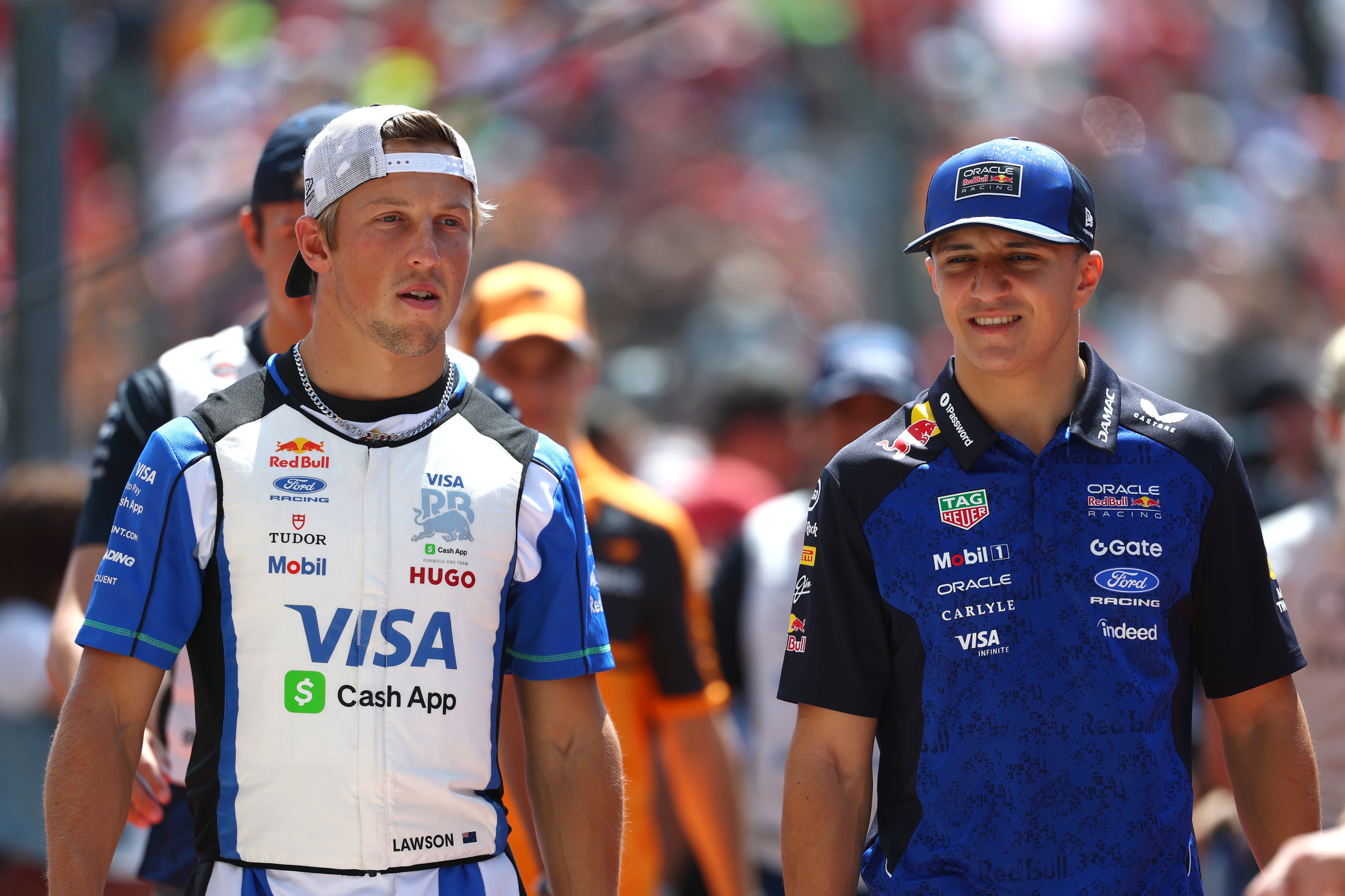 Liam Lawson will replace Hadjar for Red Bull (Getty)