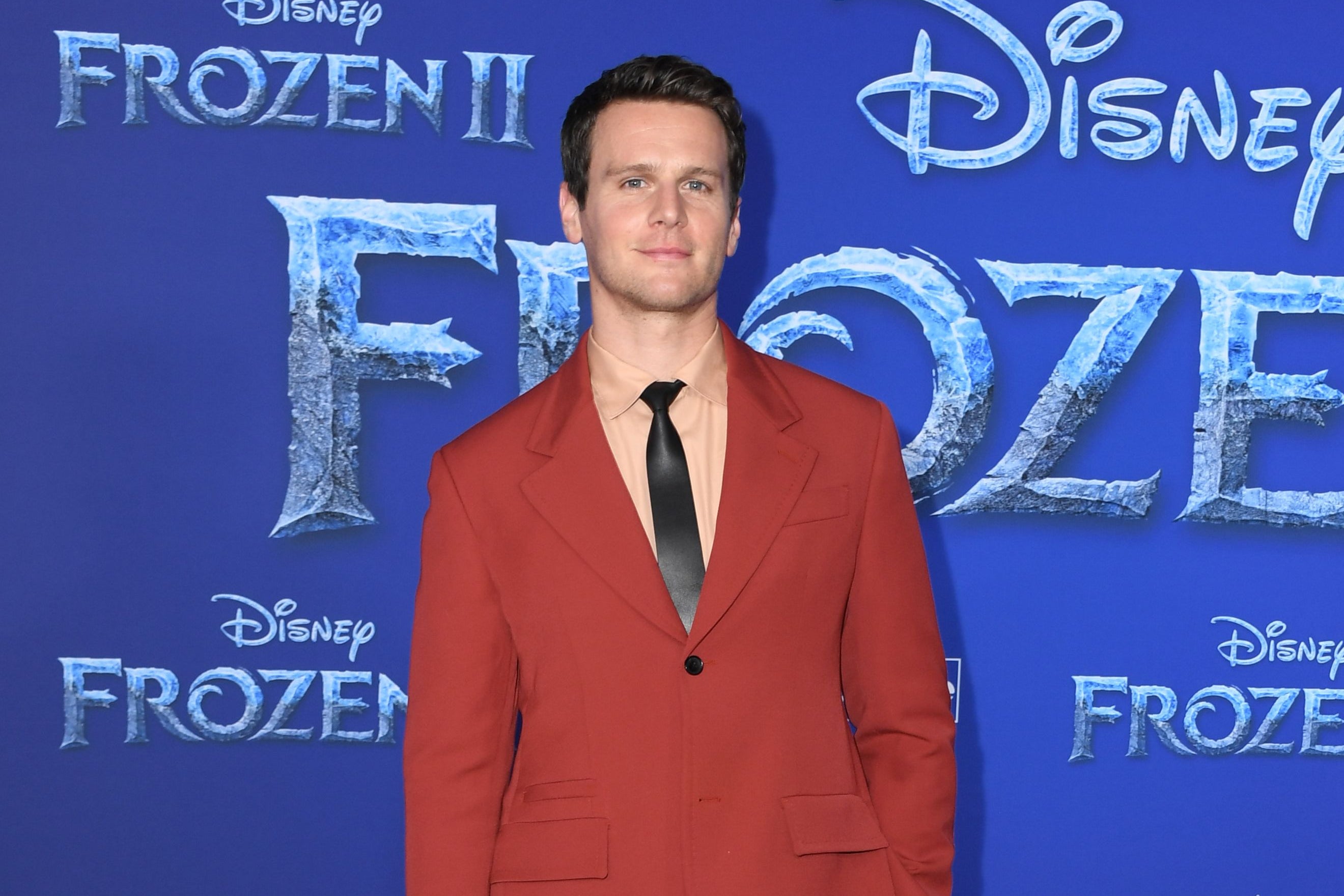 Glee star Jonathan Groff was eventually cast in the role, appearing in the 2013 film, Frozen 2 and the franchise’s short films (AFP/Getty)