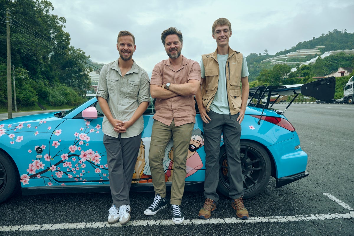 Muscle cars and Jenson Button: The Grand Tour trailer shows new presenters in action Muscle cars and Jenson Button: The Grand Tour trailer shows new presenters in action