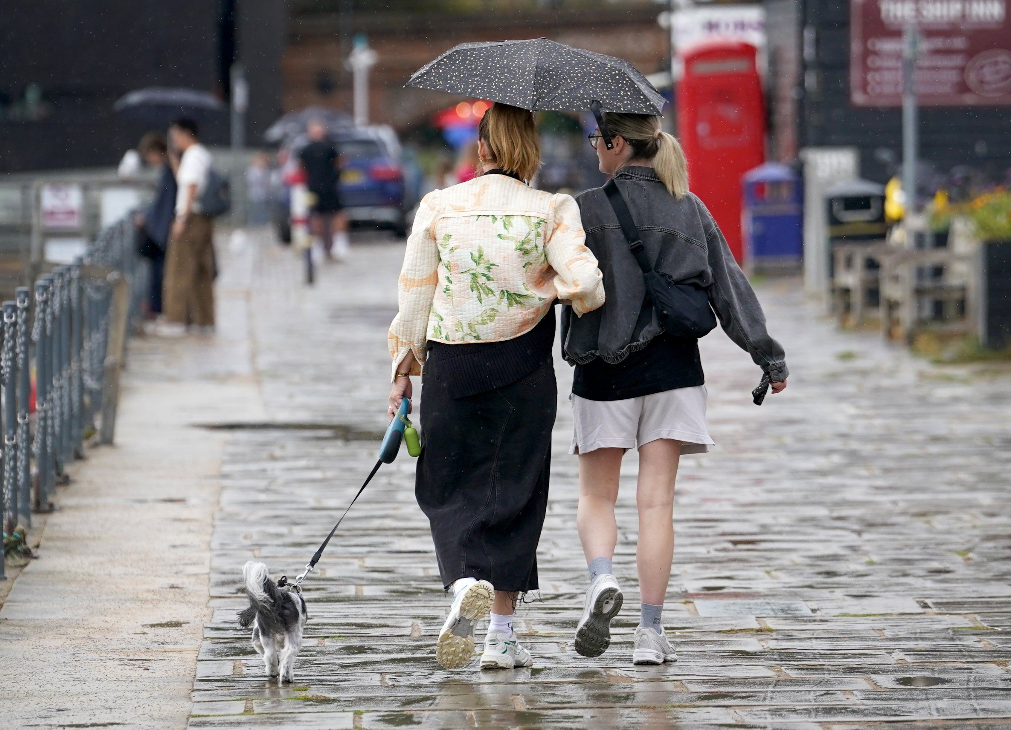 UK hit with heavy rain and thunderstorms with risk of flash flooding