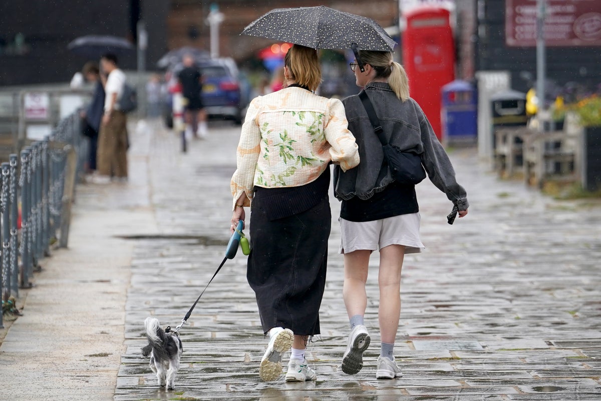 UK hit with heavy rain and thunderstorms with risk of flash flooding