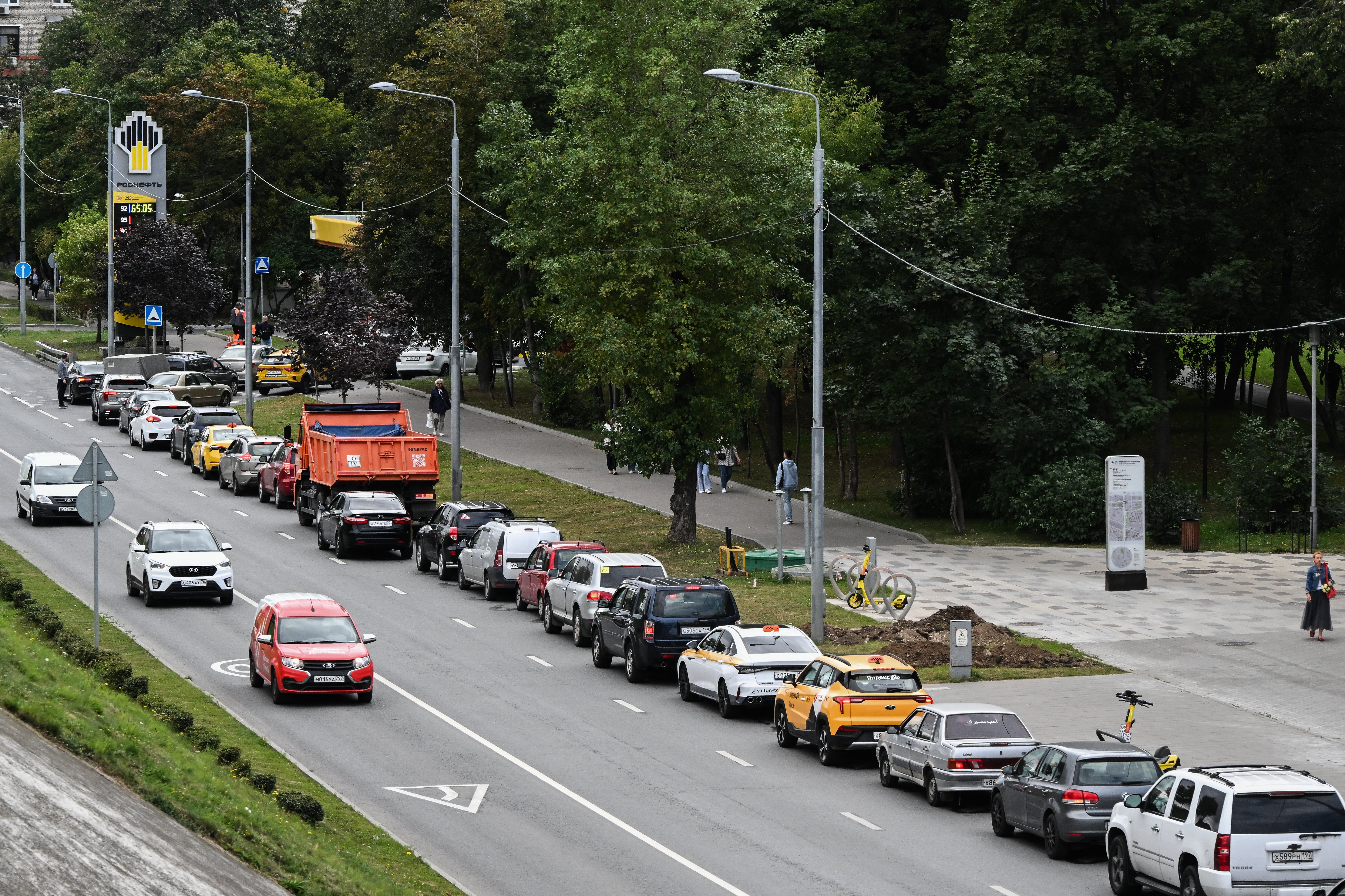 An estimated 50 million people in Russia are facing disruptions to their fuel supplies
