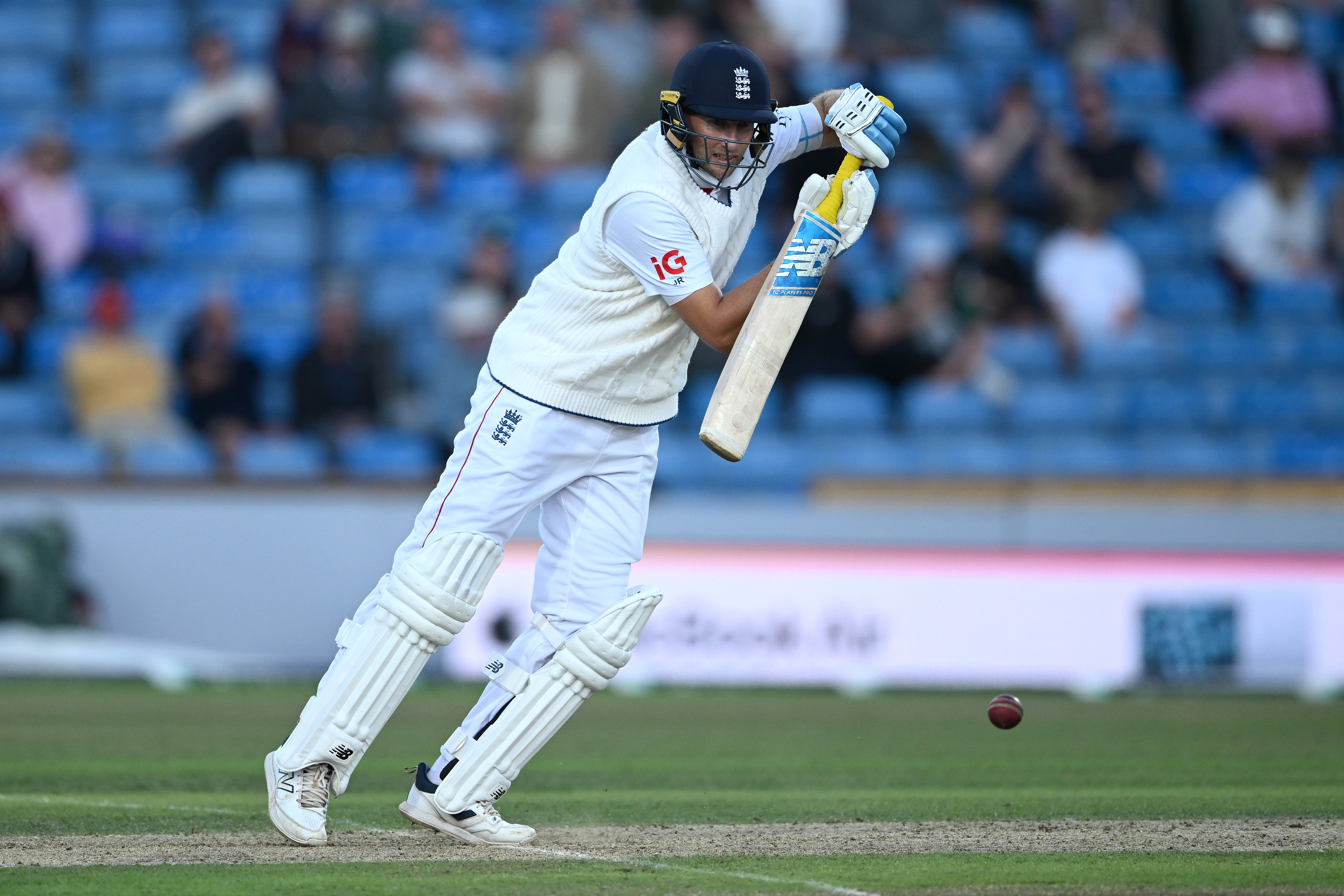 Joe Root saw England through to the close of play