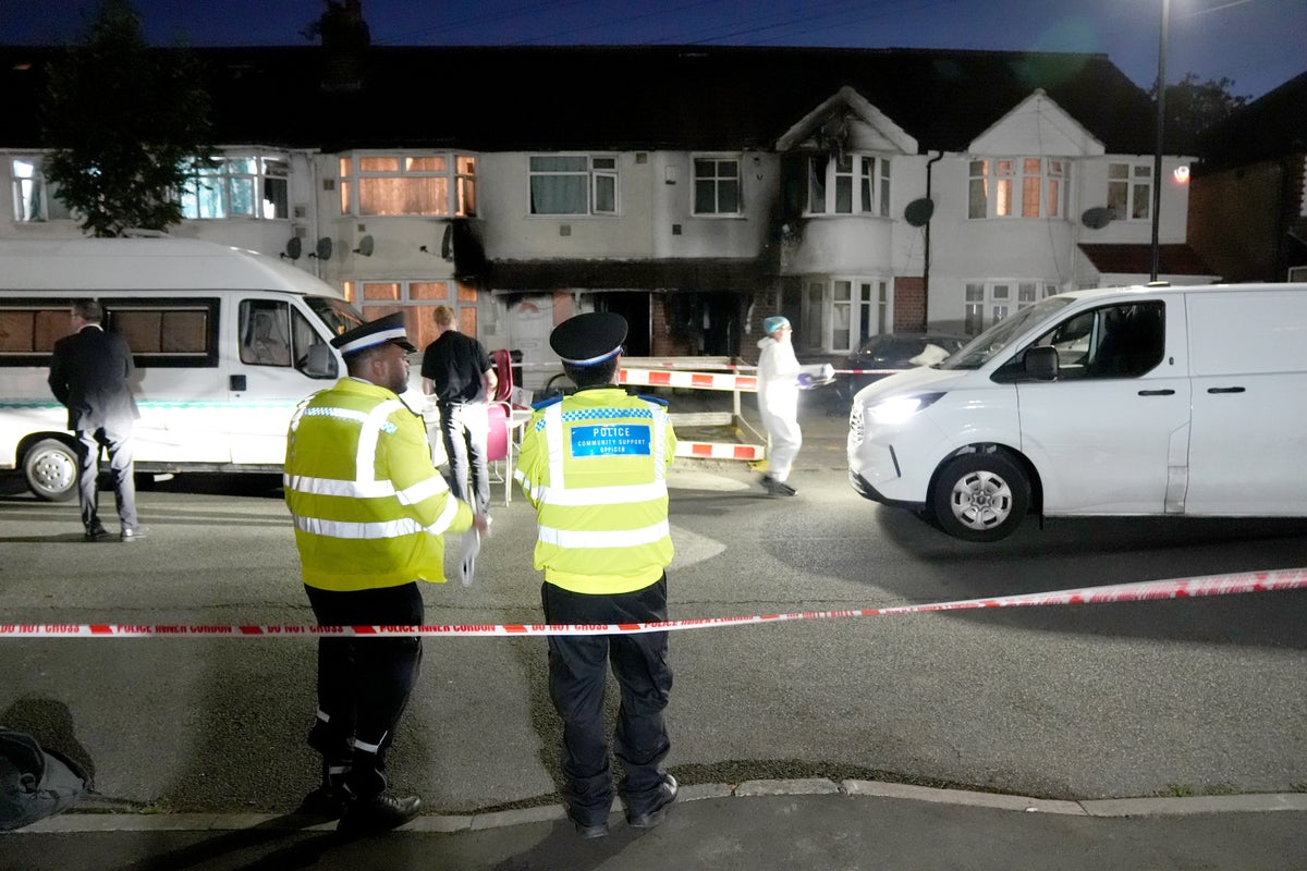 Man charged with murder and eight attempted murders after London house fire Man charged with murder and eight attempted murders after London house fire