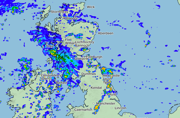 Mapped: Where thunderstorms and heavy rain will hit the UK