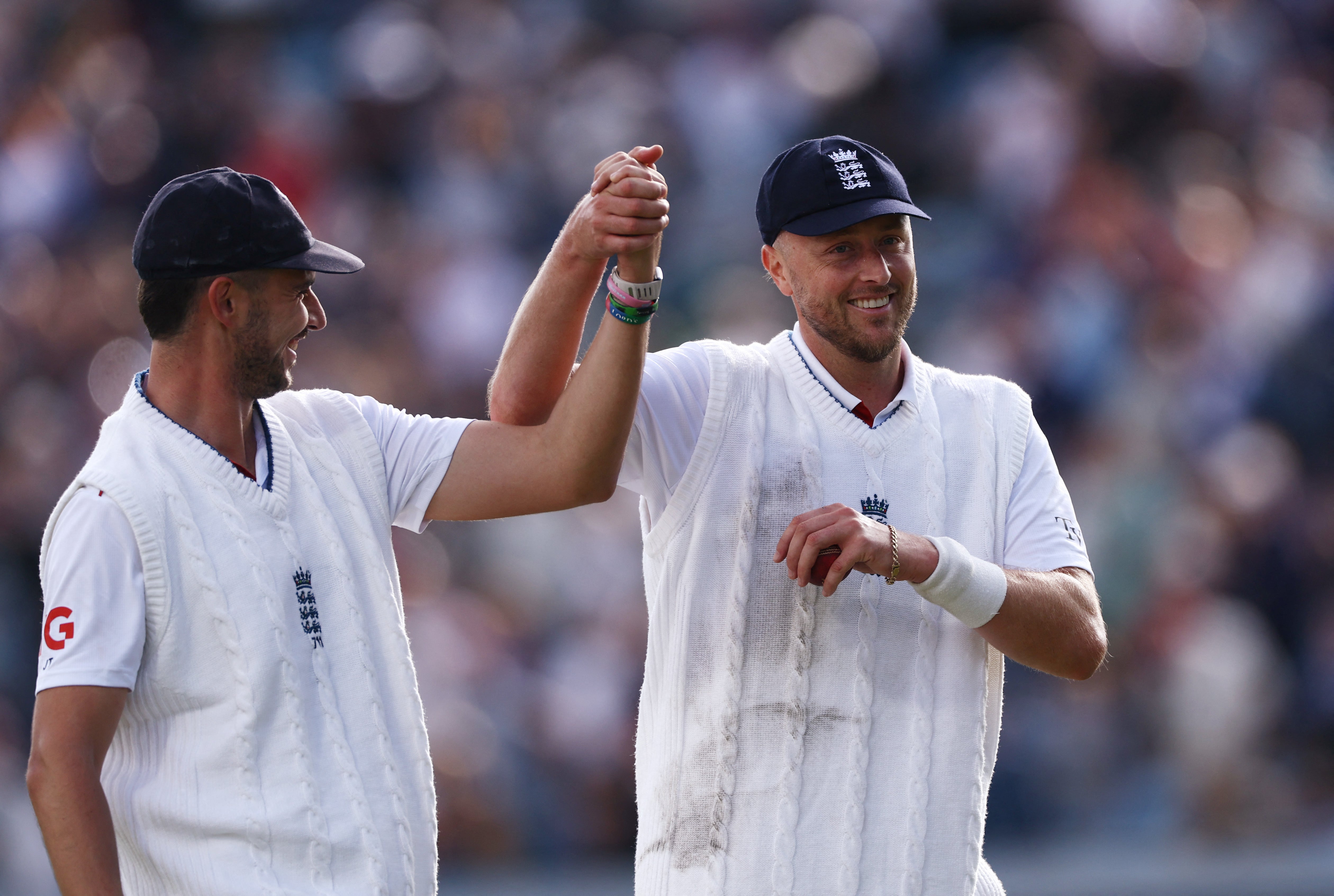 Josh Tongue and Ollie Robinson took five wickets apiece at Headingley