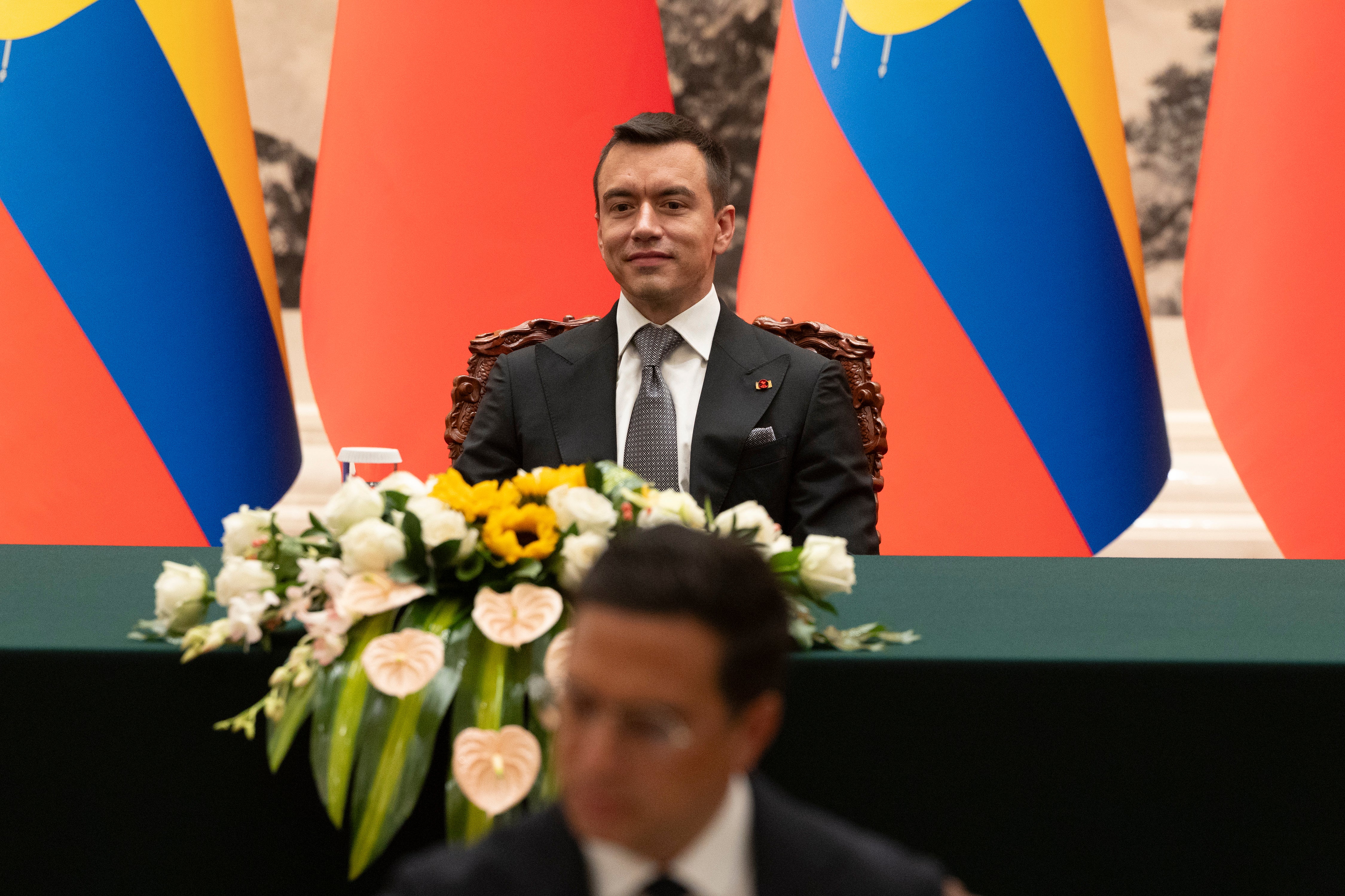 Ecuador's President Daniel Noboa is among those who have paid tribute to the victims