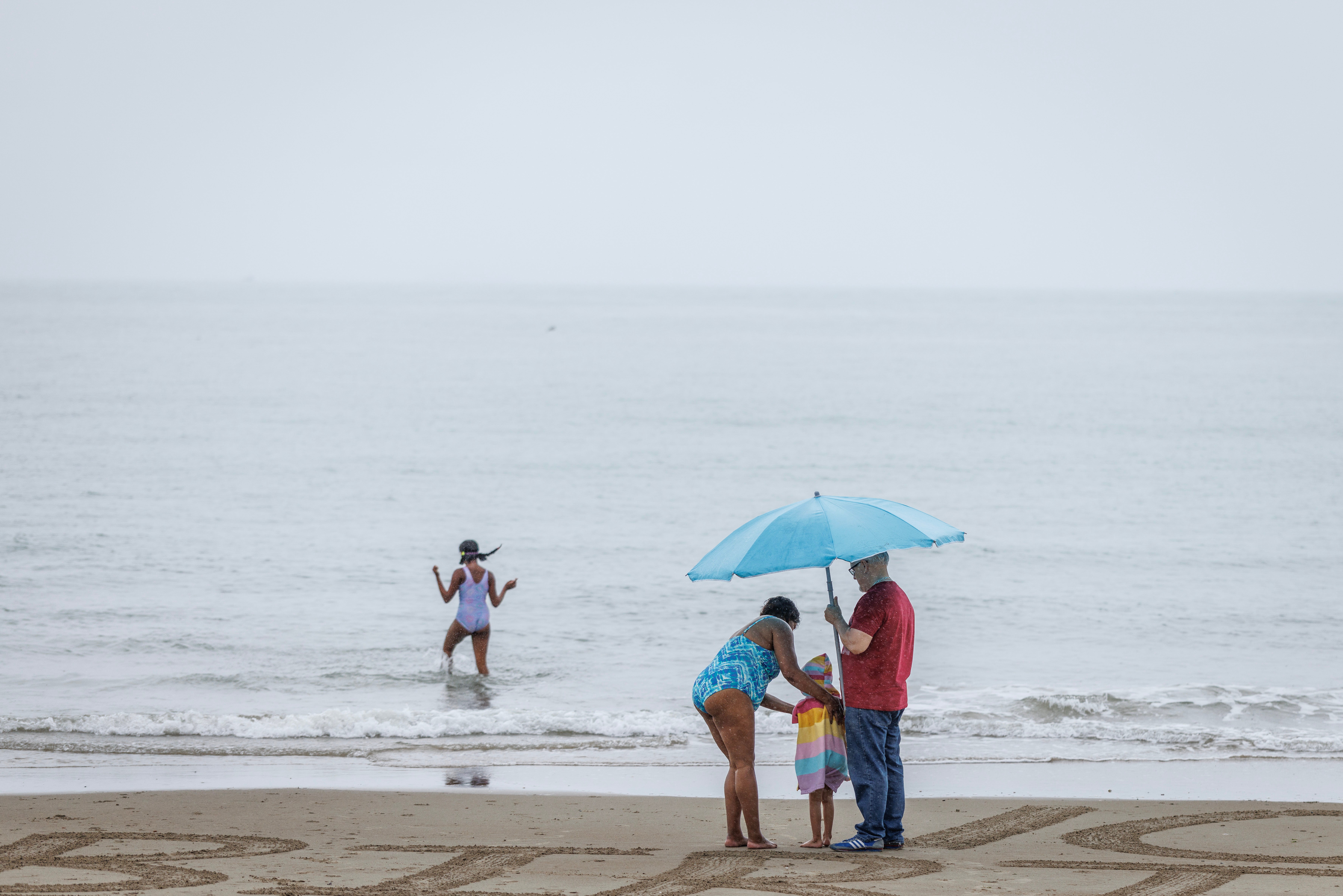 The Met Office said some areas in the country had the ‘first meaningful rain for a long time’ this week after a summer of punishing heatwaves and extremely dry weather had left some areas facing water shortages