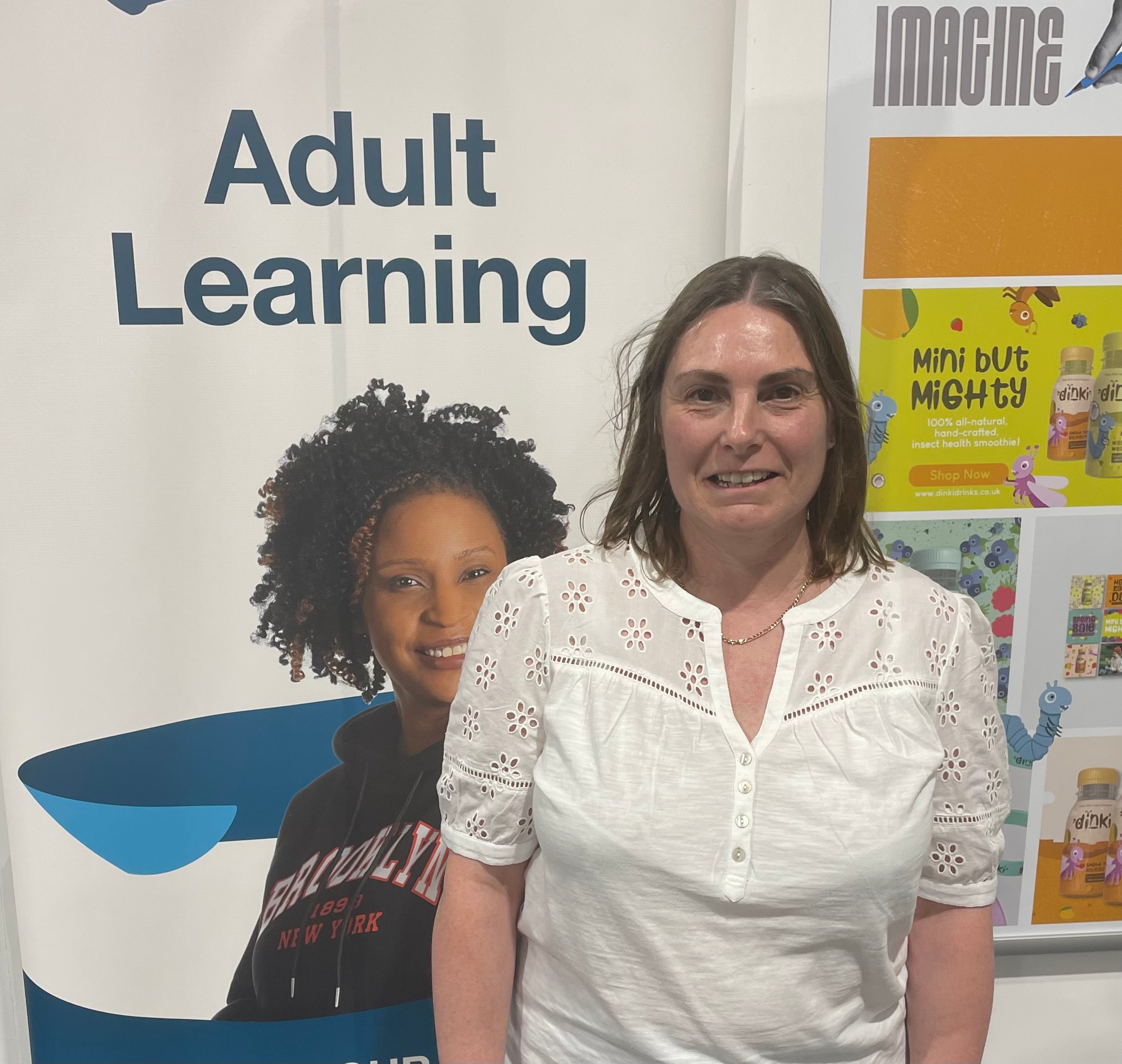 Wynne Hindle, 52, of Sudbury, Suffolk, passed her GCSE Maths on the fifth attempt