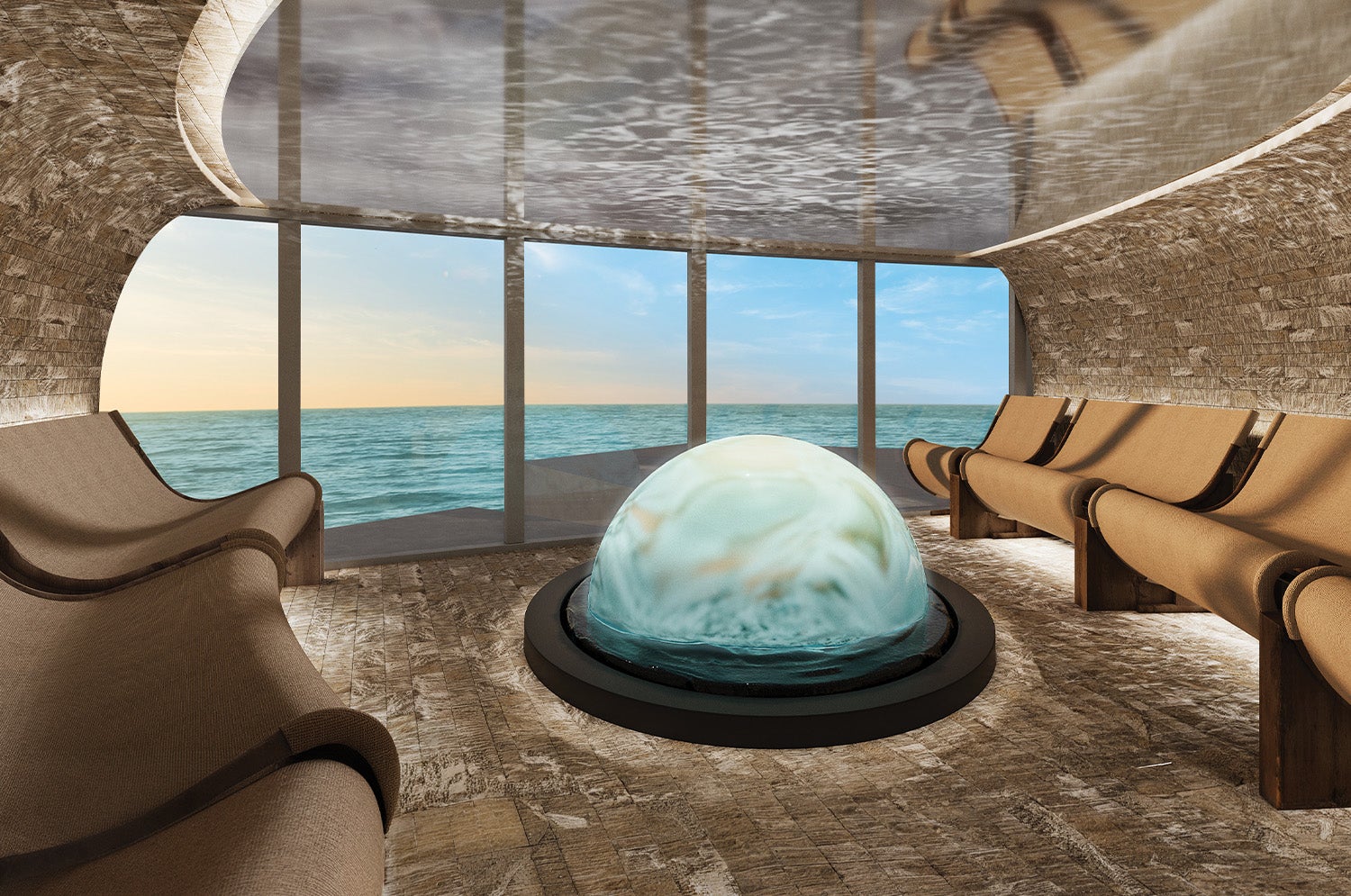 Aura's Mandara spa will have a meditation room