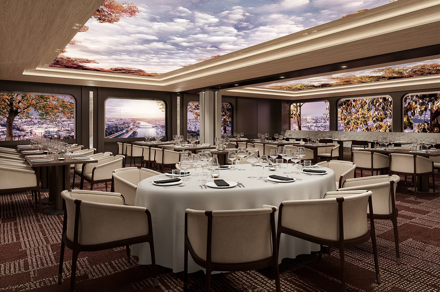 New dining experiences including the immersive Panorama Room