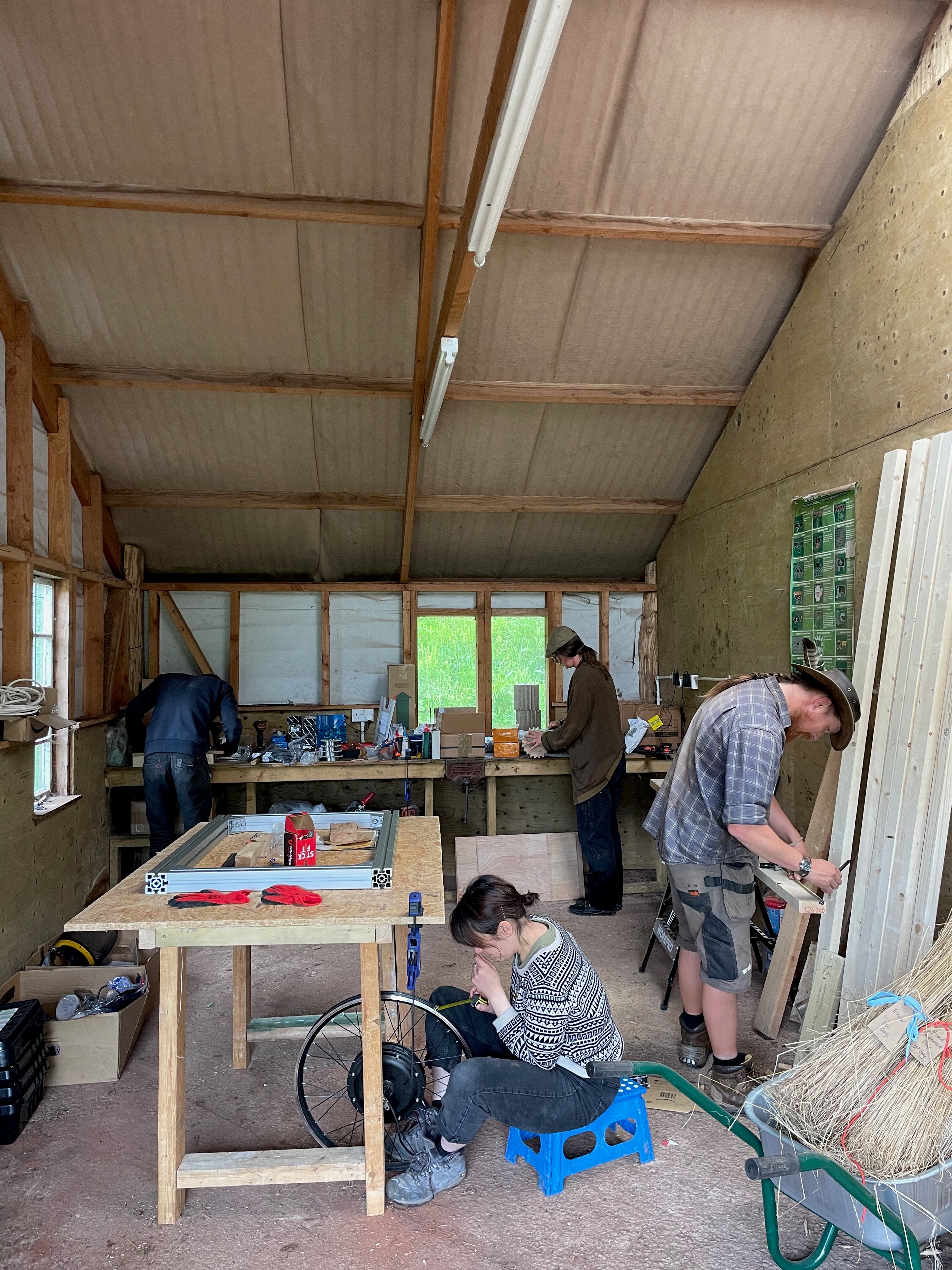 Building the tools for a new textile system. The Common Cloth Works team develops small-scale flax-processing machinery, helping revive the skills and infrastructure needed to turn locally grown fibre into cloth.