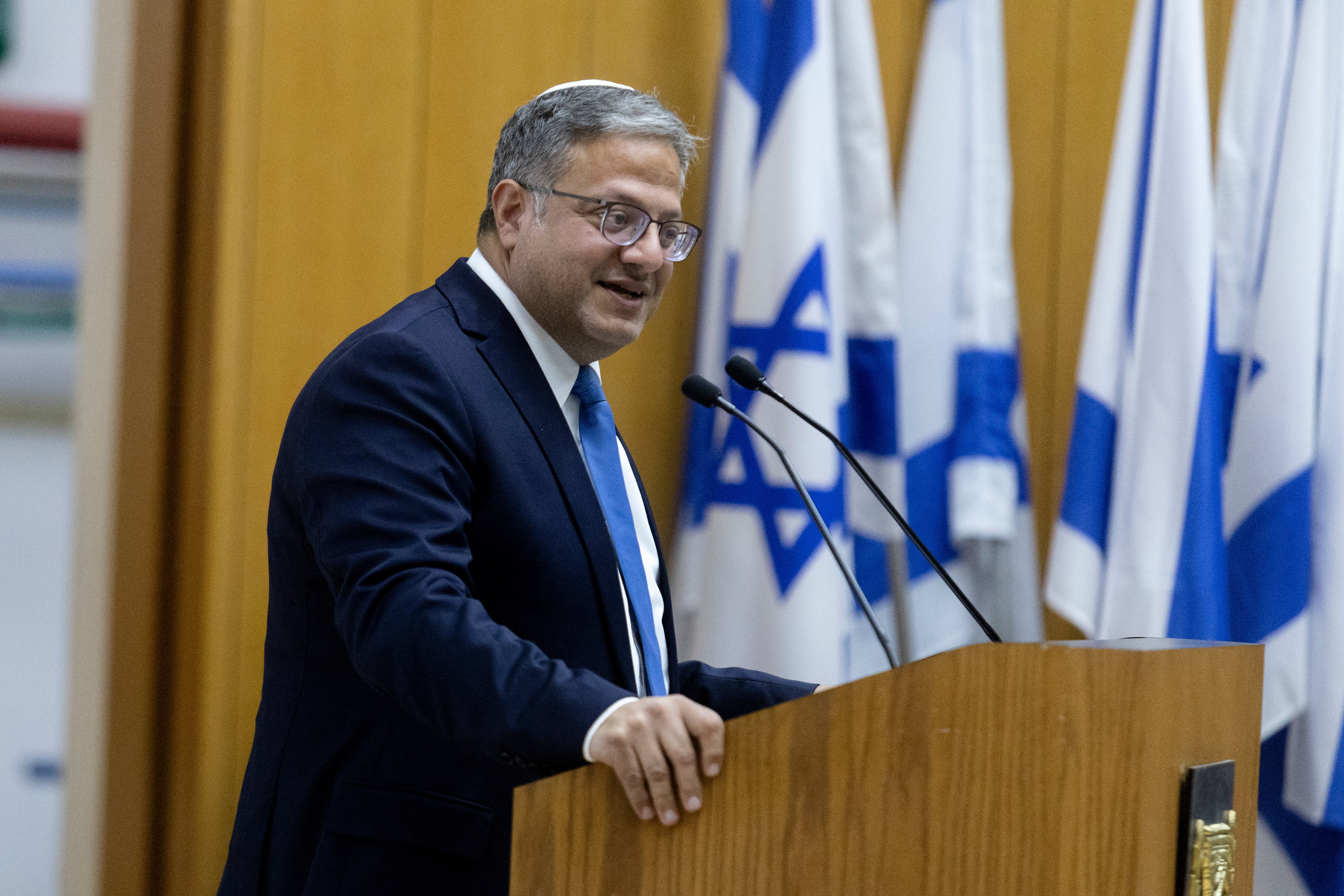 The far-right minister has repeatedly called for harsher conditions against Palestinians prisoners (Getty)