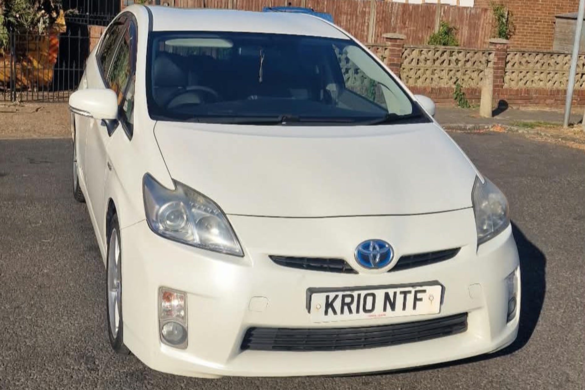 Police said a family member’s white Toyota Prius, with the registration KR10 NTF, was also reported missing (Metropolitan Police)