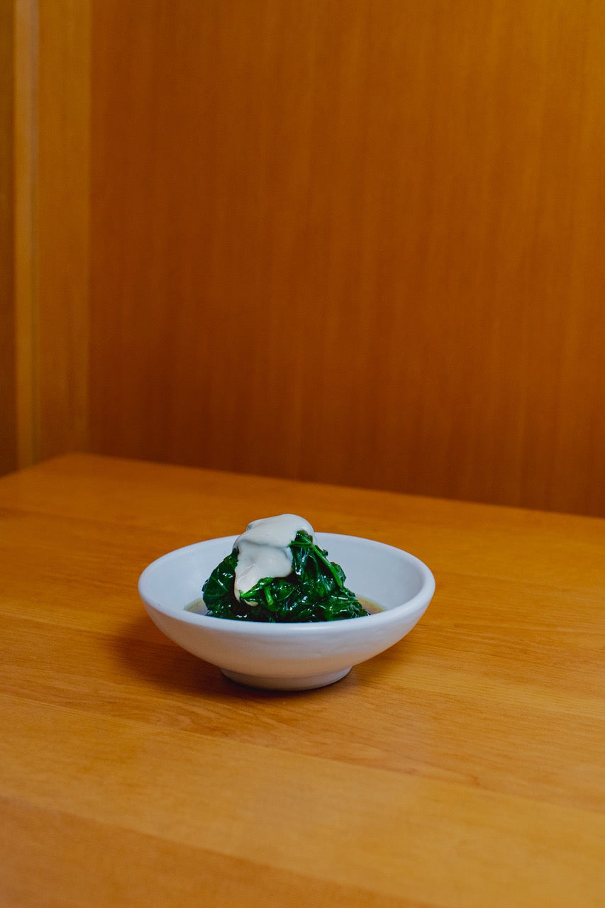 A Taiwanese noodle-shop staple finished with a silky, salty tofu sauce