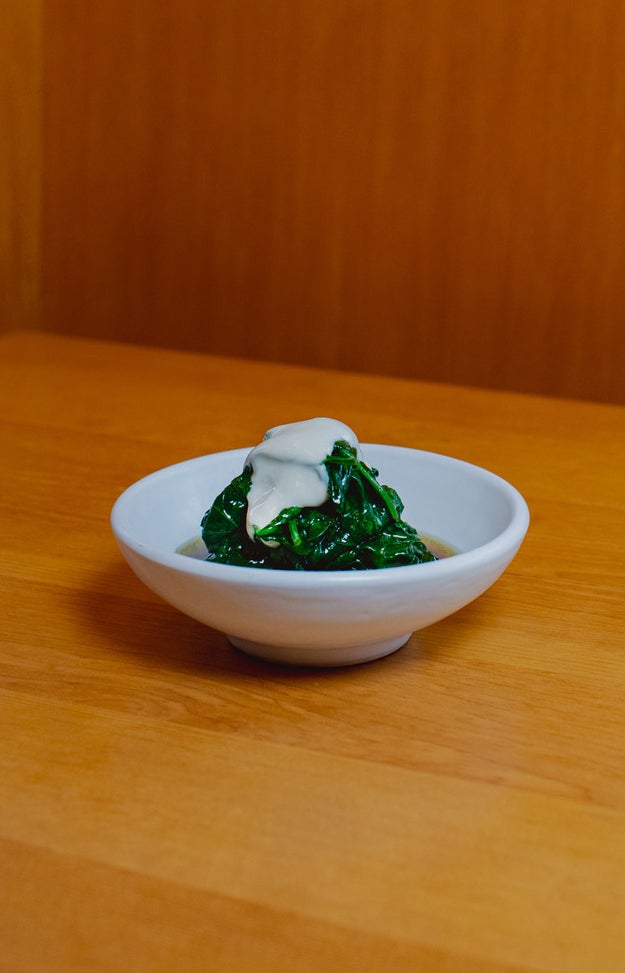 A Taiwanese noodle-shop staple finished with a silky, salty tofu sauce (Bao)