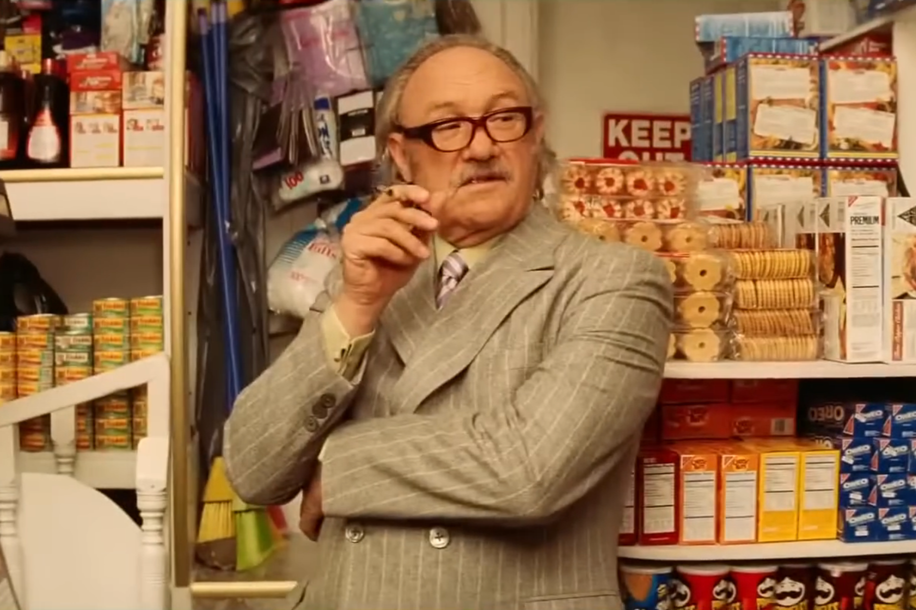 Gene Hackman in 'The Royal Tenenbaums' (Buena Vista Pictures)