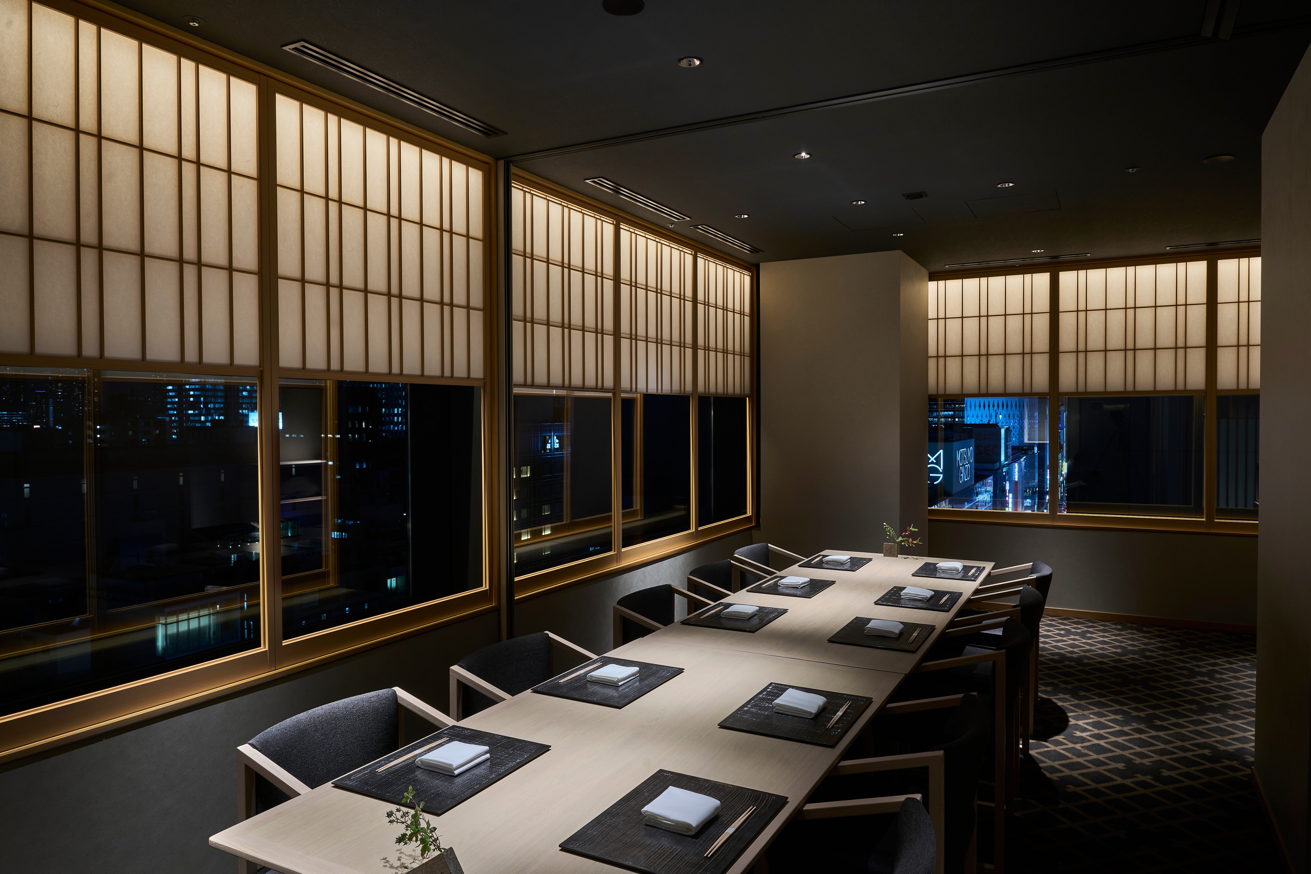 All-private dining rooms ensure discretion at FUFU's restaurant