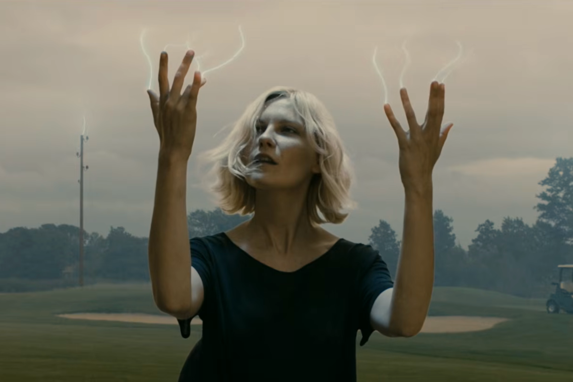 Kirsten Dunst in 'Melancholia' (Nordisk Film)