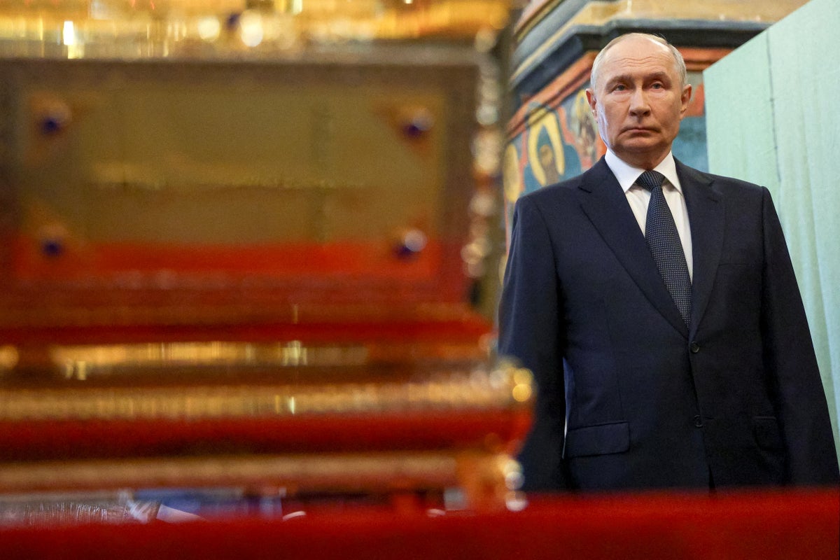 Putin visits unearthed remains of medieval Russian prince that shocked historians