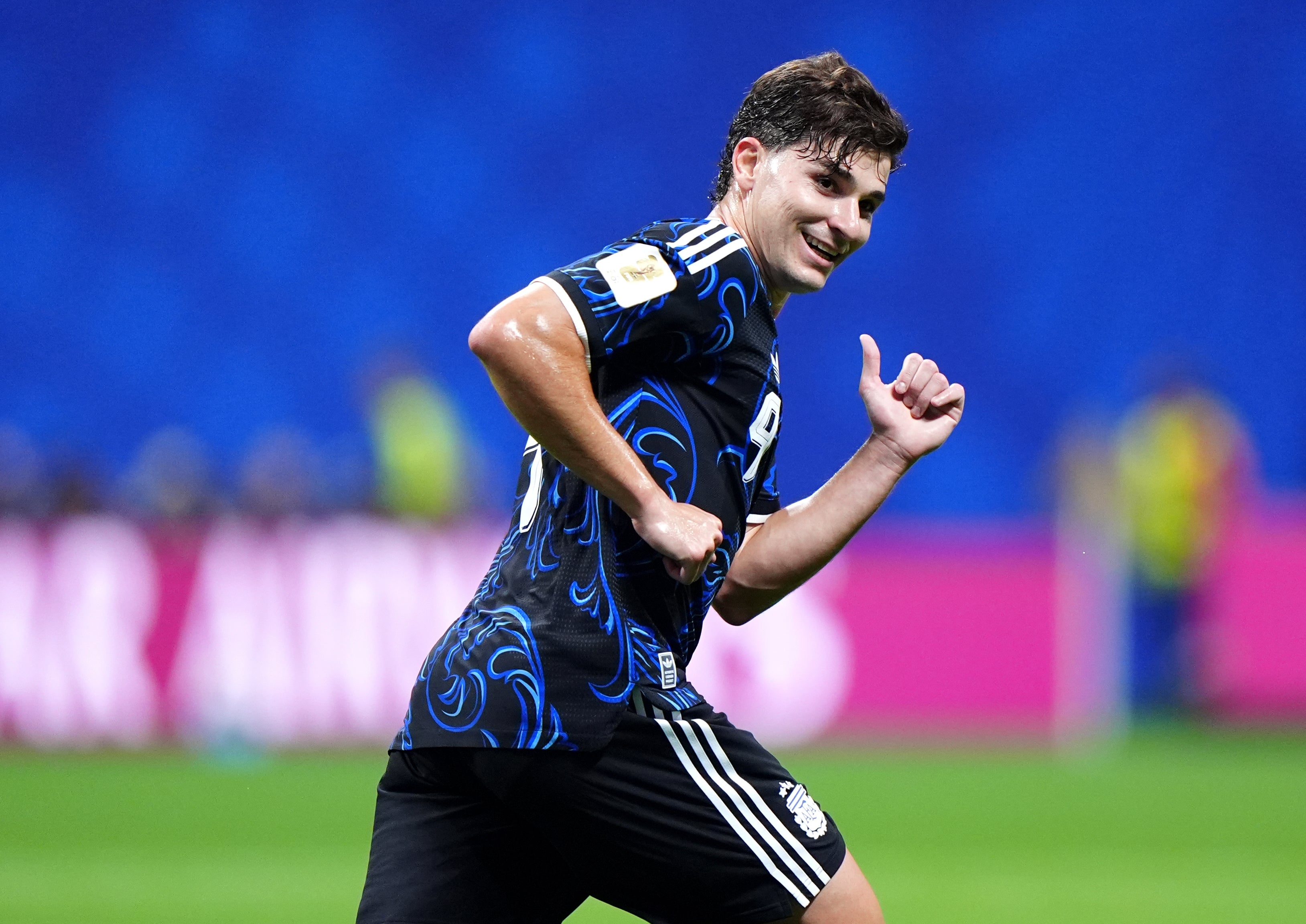 Julian Alvarez has been linked with Arsenal (Bradley Collyer/PA)