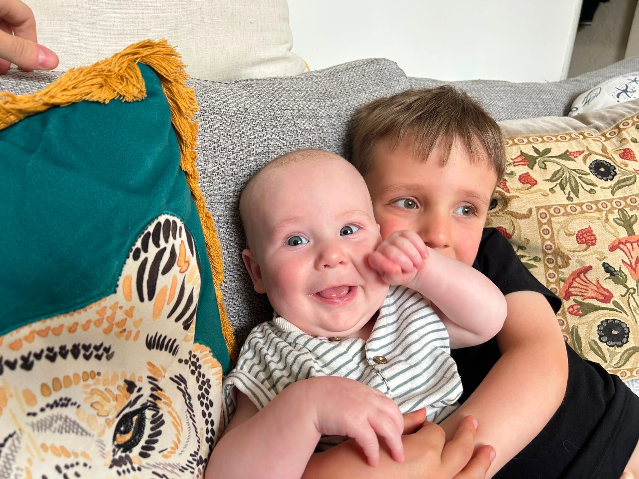 ‘Bored’ mum’s decision to enrol sons in study may save their lives