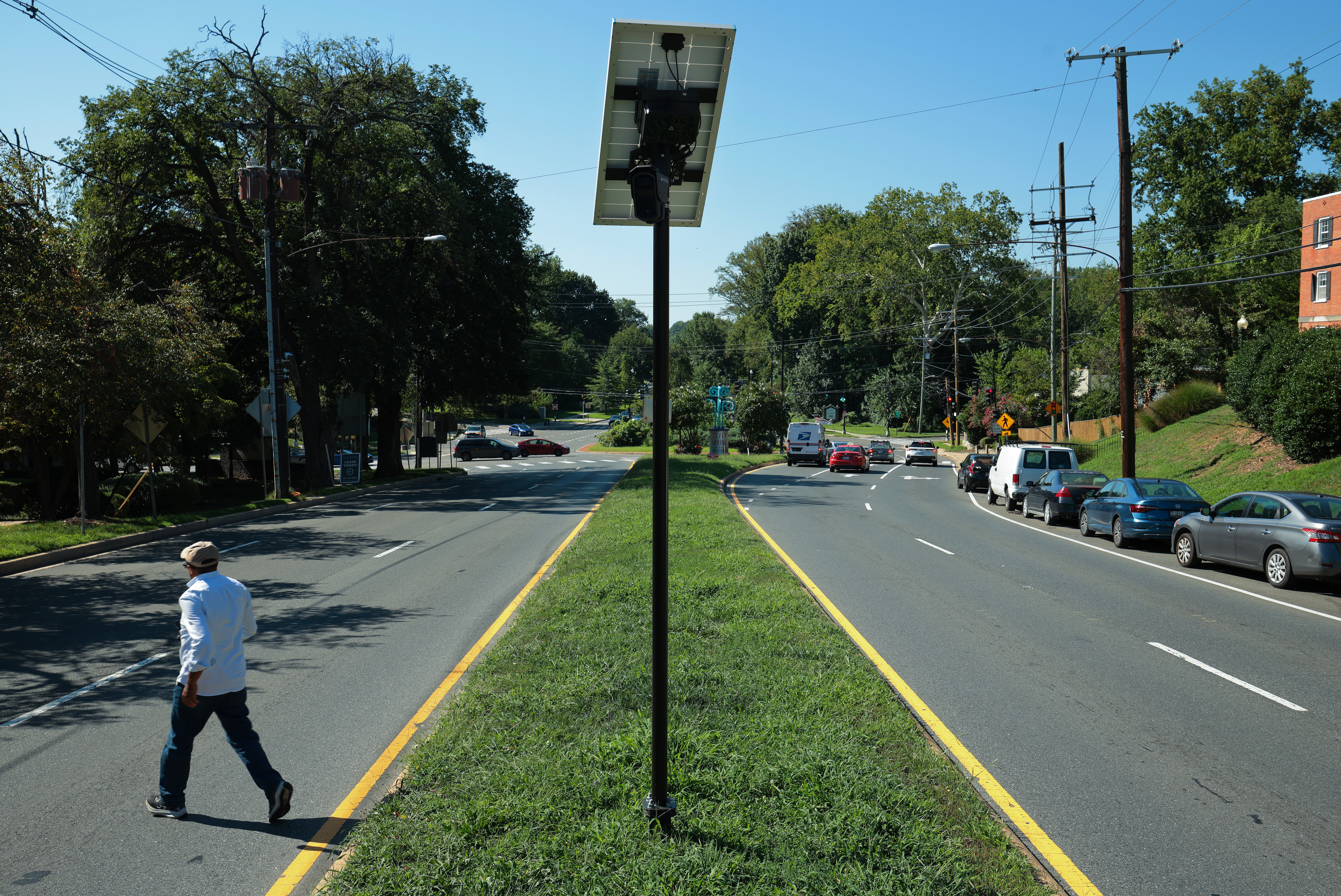 While the cameras have helped catch criminals, critics say the company’s Big Brother-like practices constitute an invasion of privacy and violate the Fourth Amendment. There have also been reports of law enforcement officers abusing the system to stalk partners or exes (Getty)