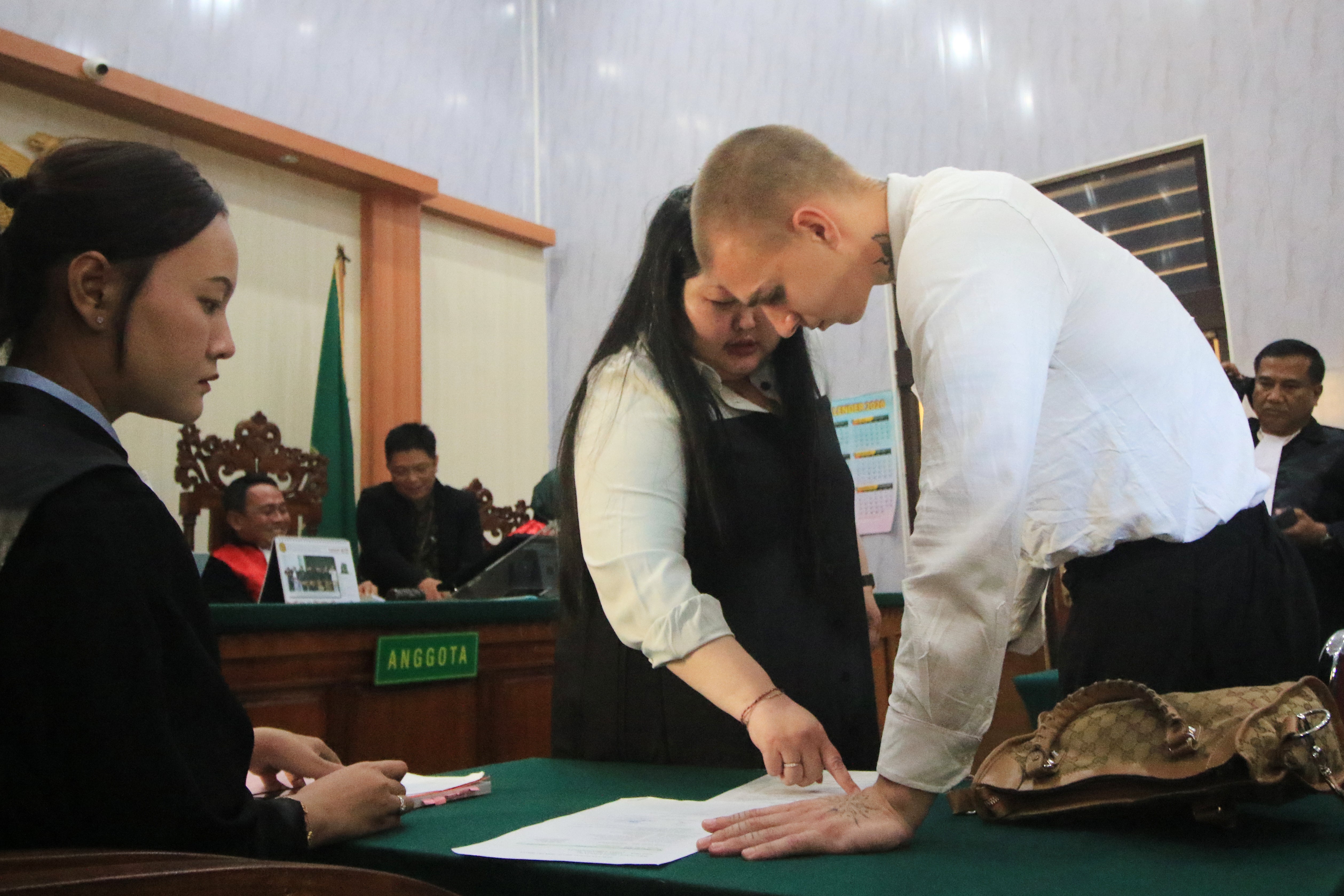 INDONESIA-TURISTA SUIZO-JUICIO