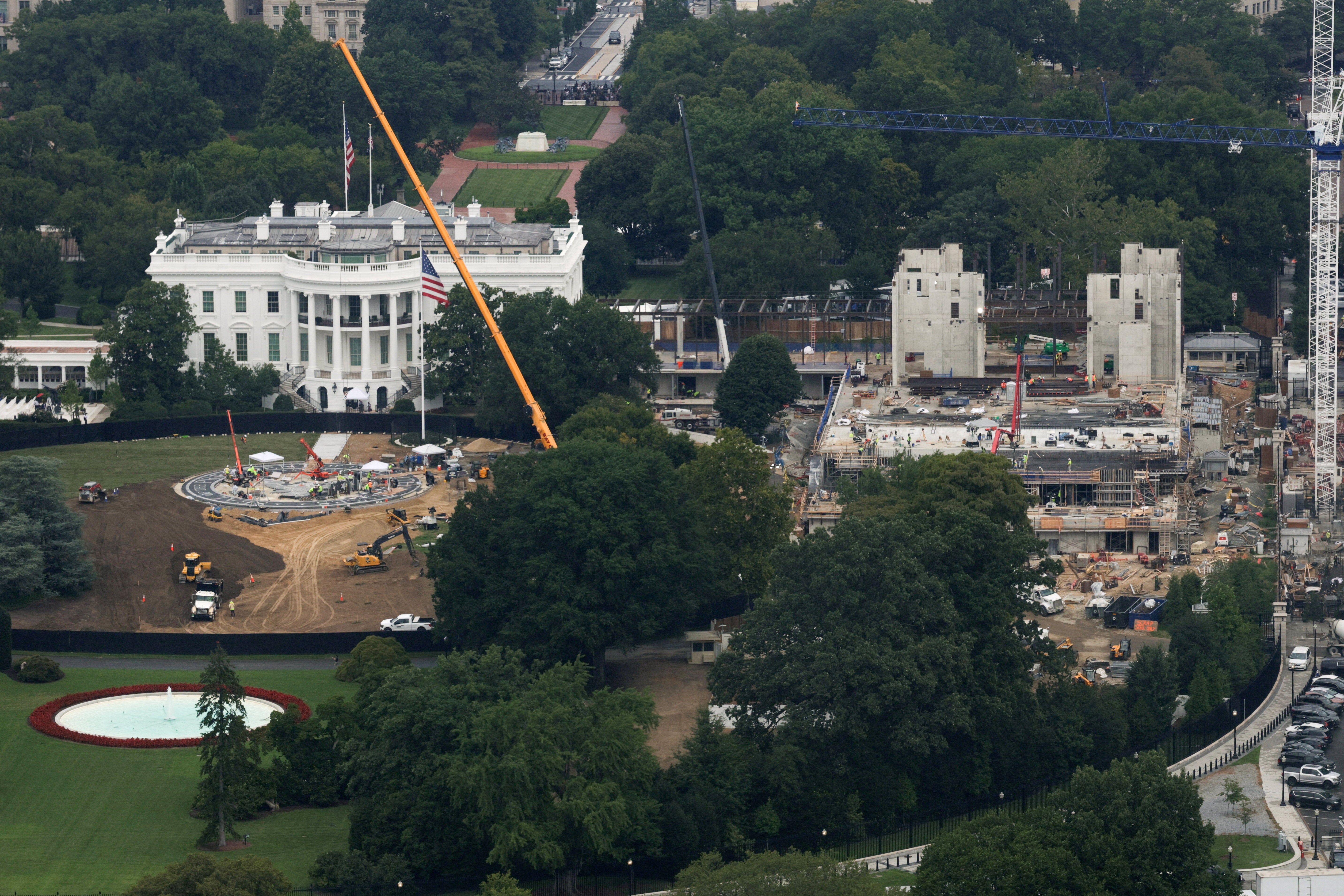 The existence of a secret bunker beneath the White House undermines the case for President Donald Trump’s $600 million ballroom in place of the East Wing, ex-officials have argued