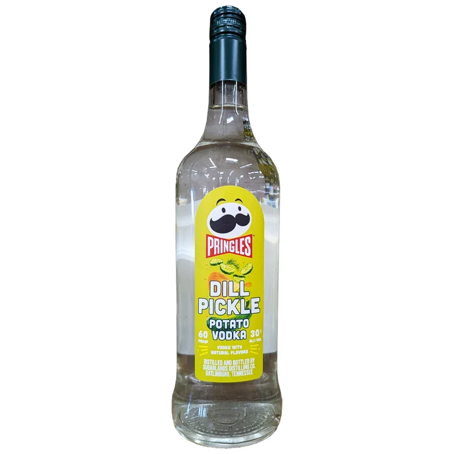 Sugarlands Distilling turned Pringles Dill Pickle Potato Chips flavor into a 60-proof vodka (Internet Wines)