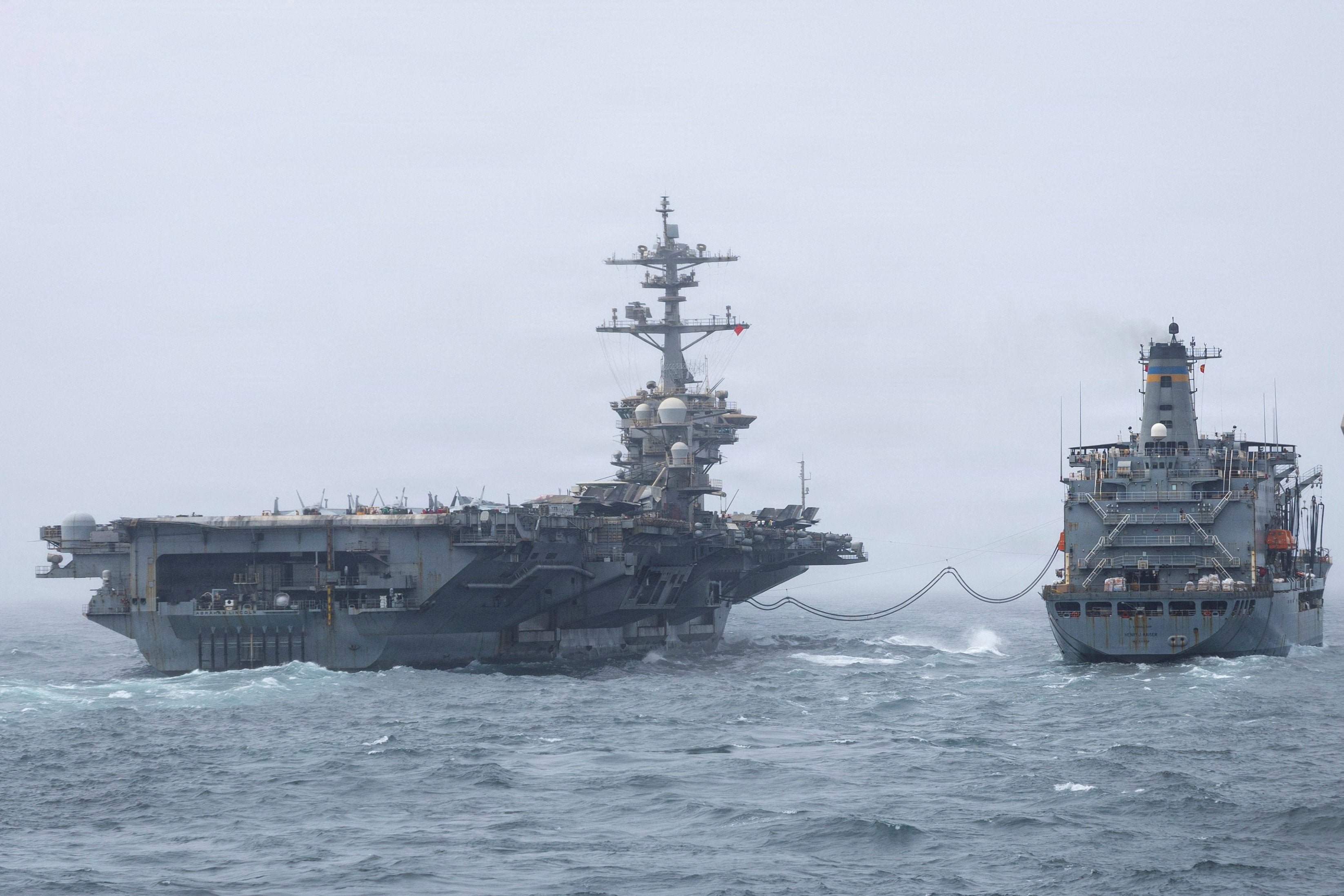 USS Lincoln&rsquo;s replacement arrives in Middle East after worries over troops&rsquo; mental health
