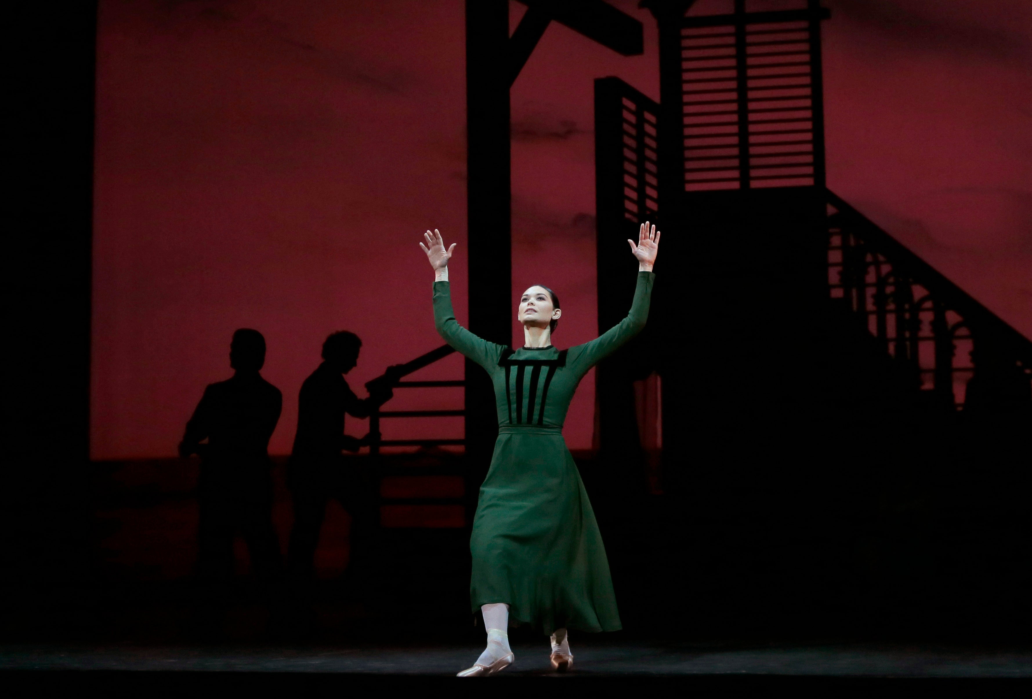 Agnes De Mille’s ballet ‘Fall River Legend’ debuted in 1948 but has been restaged since, as seen in this 2014 photo