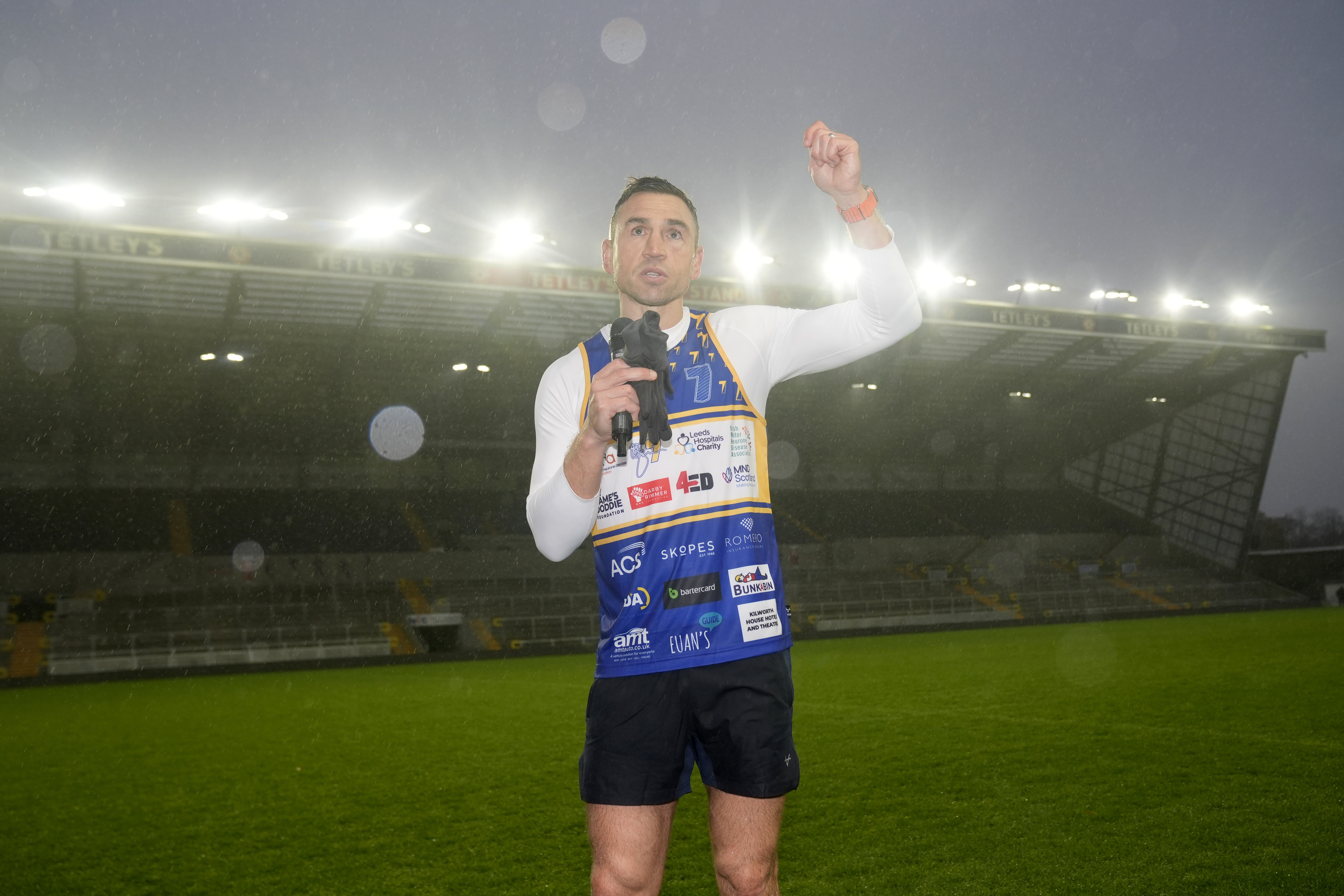 Kevin Sinfield is doing his seventh and final endurance challenge next month (Danny Lawson/PA)