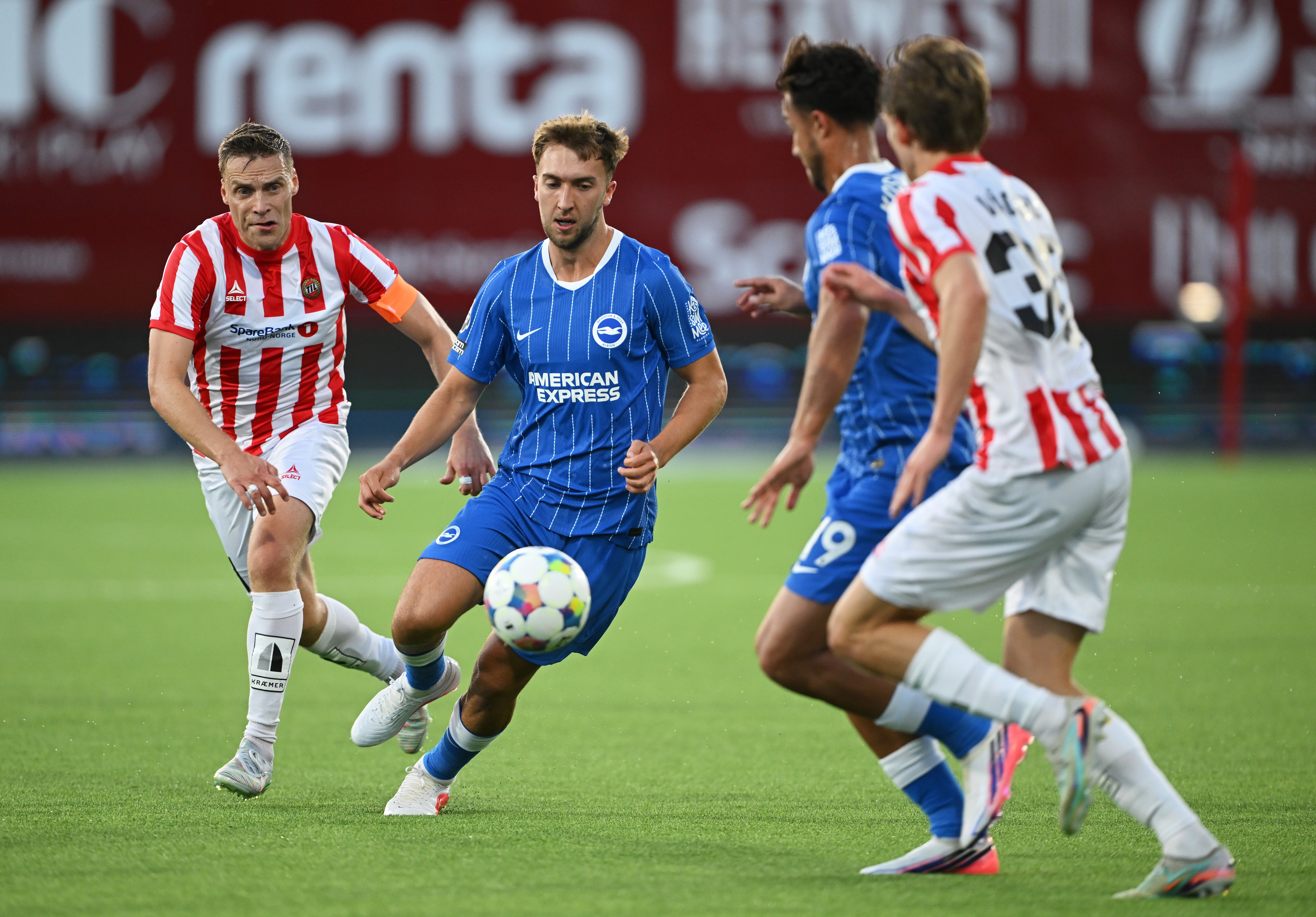 Brighton were held to a goalless draw against Tromso