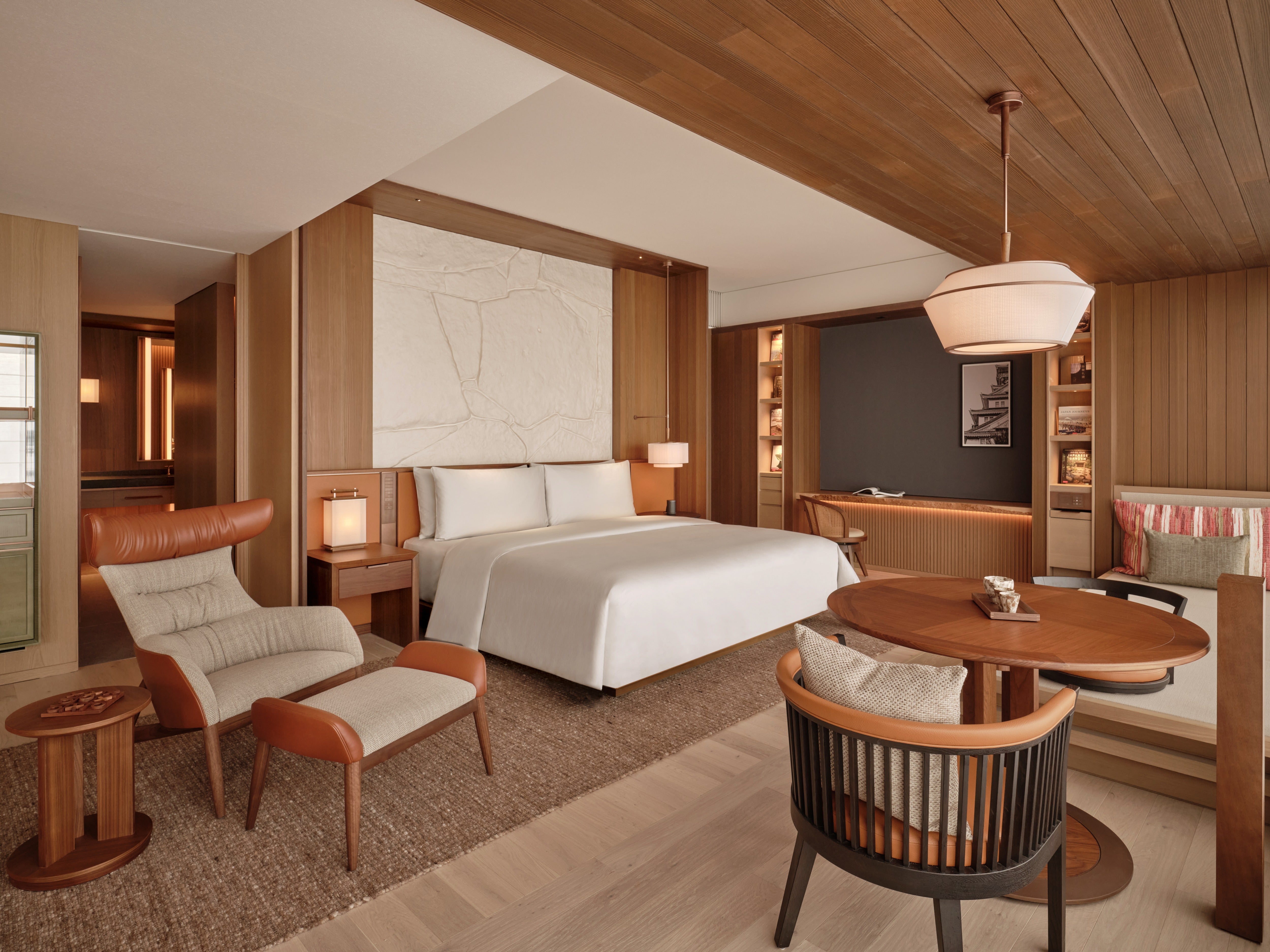 Bedrooms bring a light and airy sense of calm