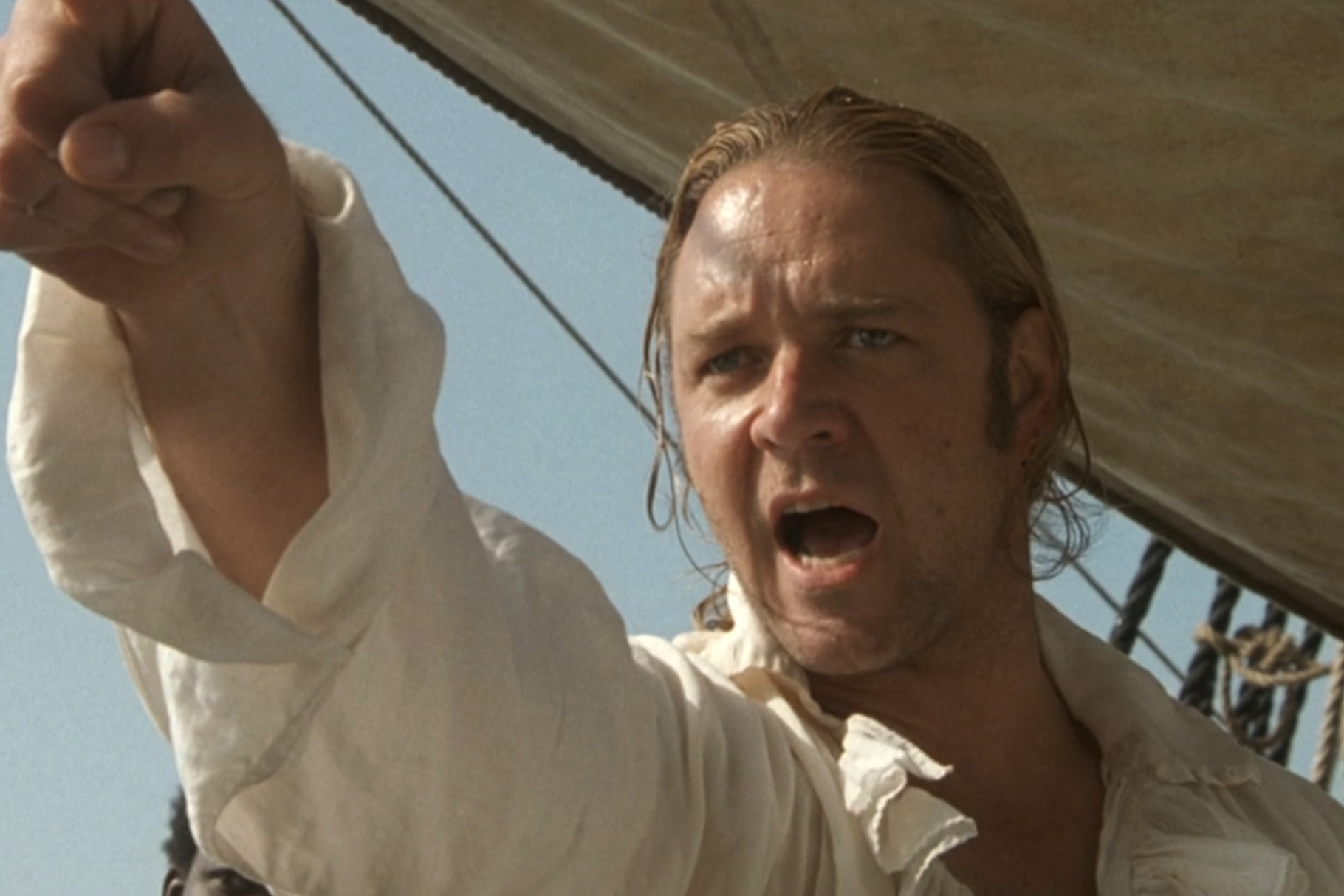 Russell Crowe in 'Master and Commander' (Fox)