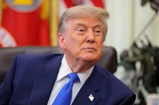President Donald Trump talked about Iran, the economy and mending fences during his first public conversation with Michael Cohen, his former fixer, in eight years