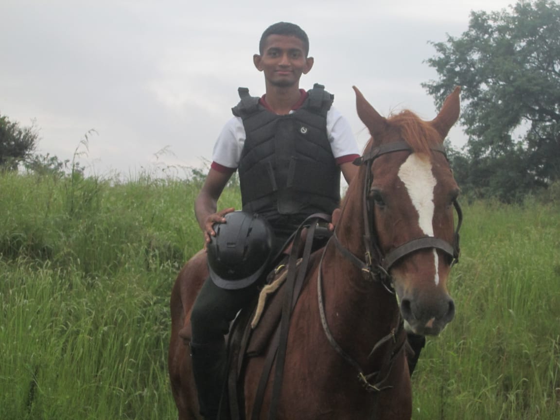 Pratham Mahale during his NDA training in Khadakwasla, Pune, Maharashtra
