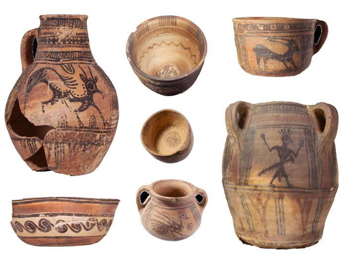 Ancient 'brand' Qurayyah Painted Ware QPW 4