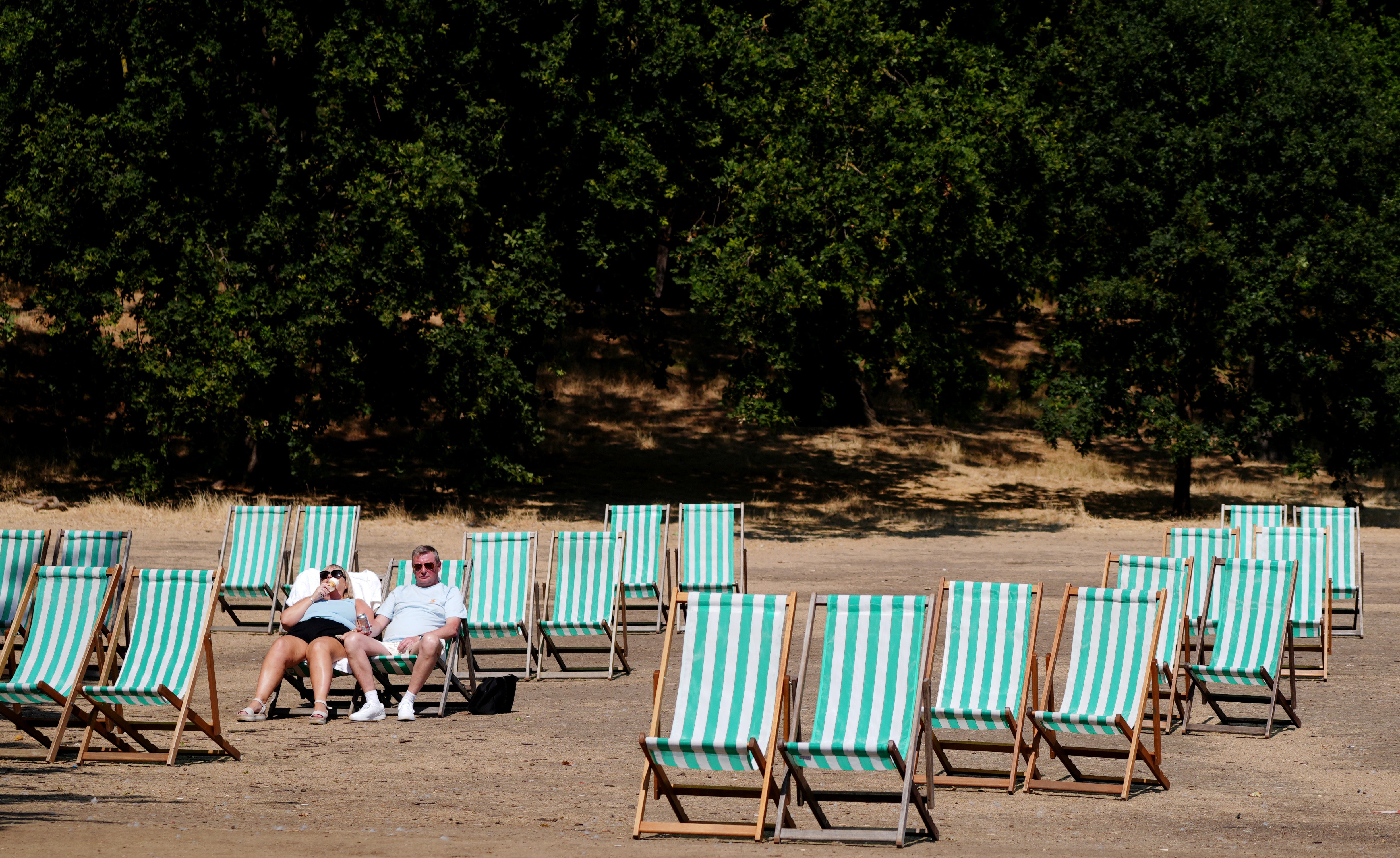 Large parts of England have been hit by a series of heatwaves this summer (PA)