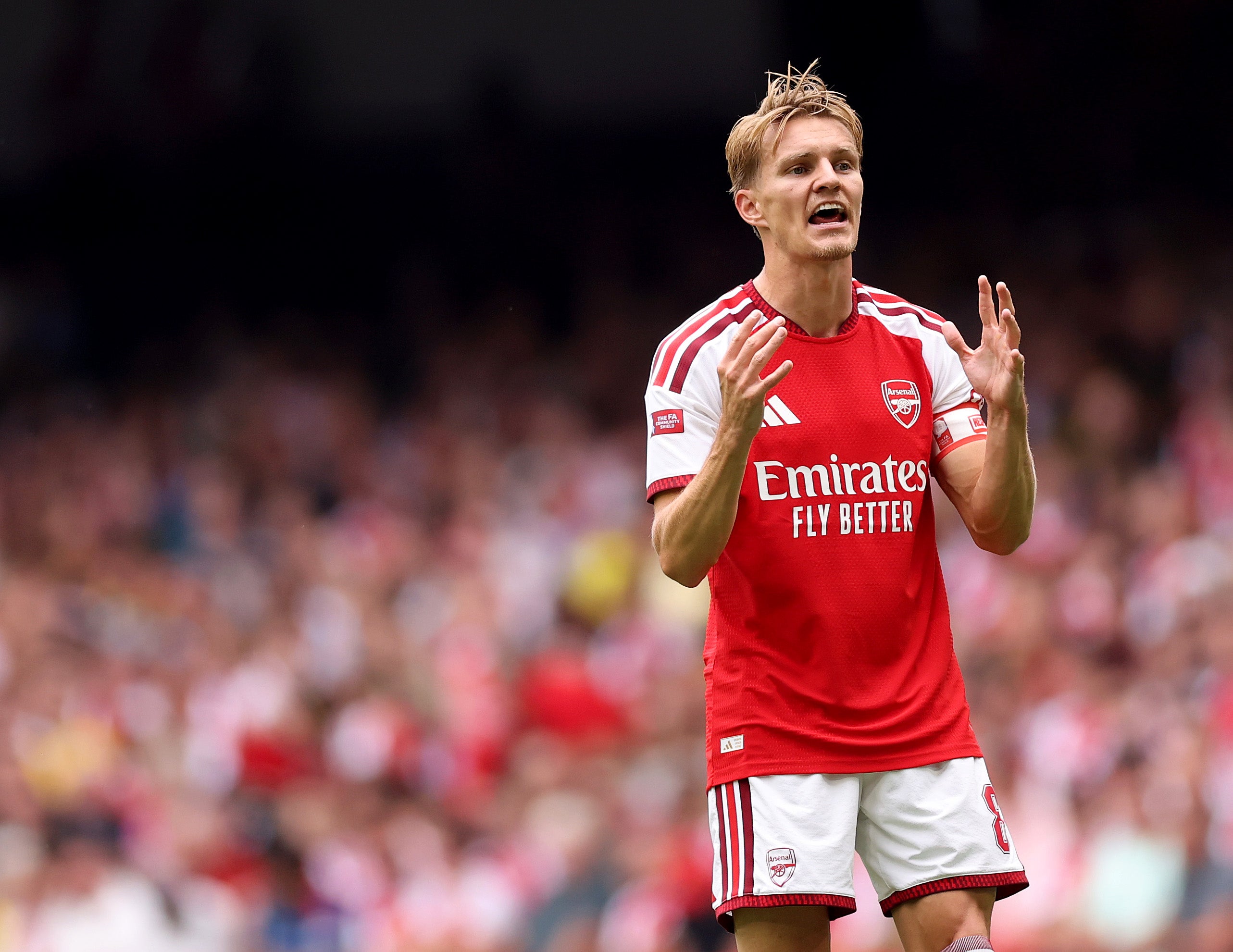 Martin Odegaard's form has spiked in pre-season for Arsenal