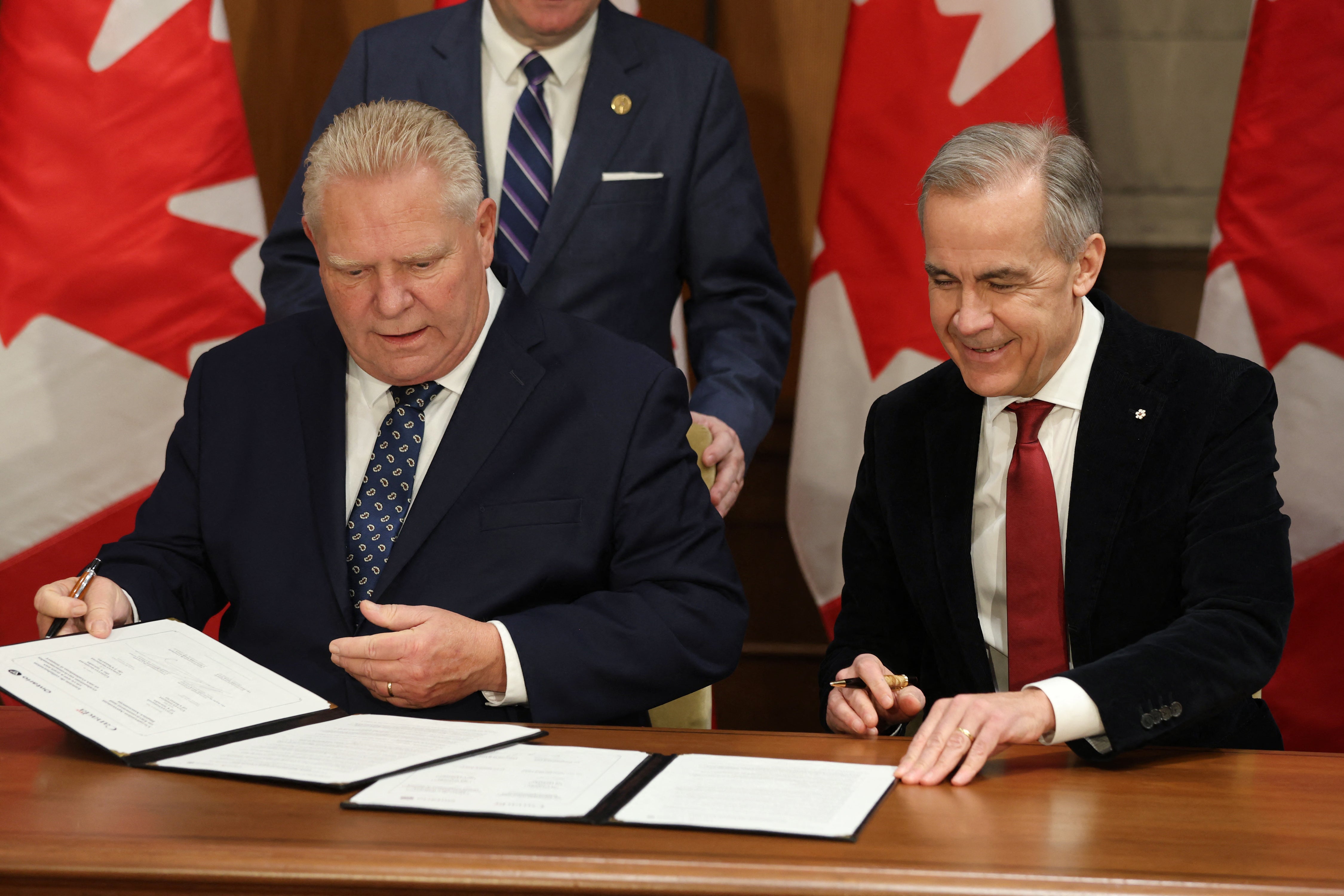 Ontario Premier Doug Ford, who previously clashed with Trump, has not commented on the deal